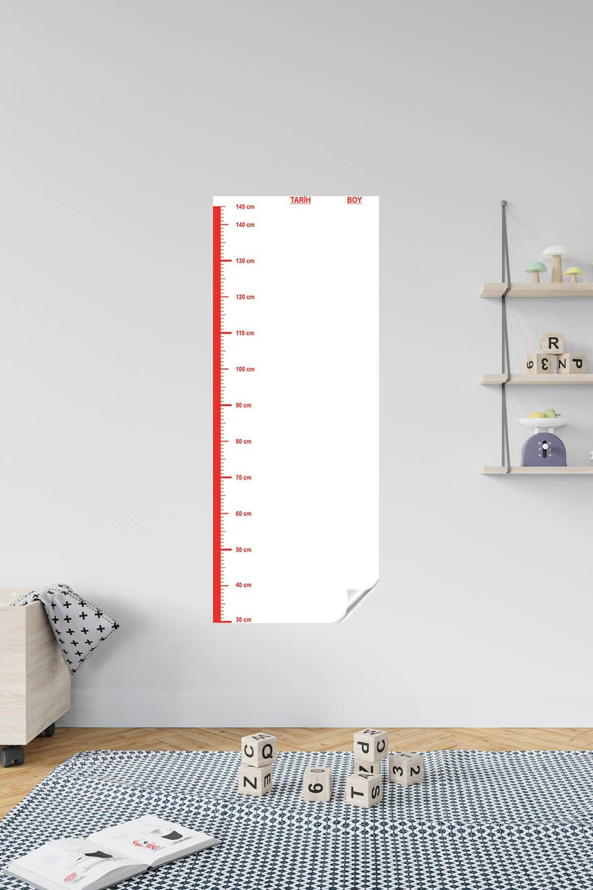 Akıllı Kağıt Statik Tutunma Özellikli Boy Ölçer (Model-19) 60 X 100 Cm