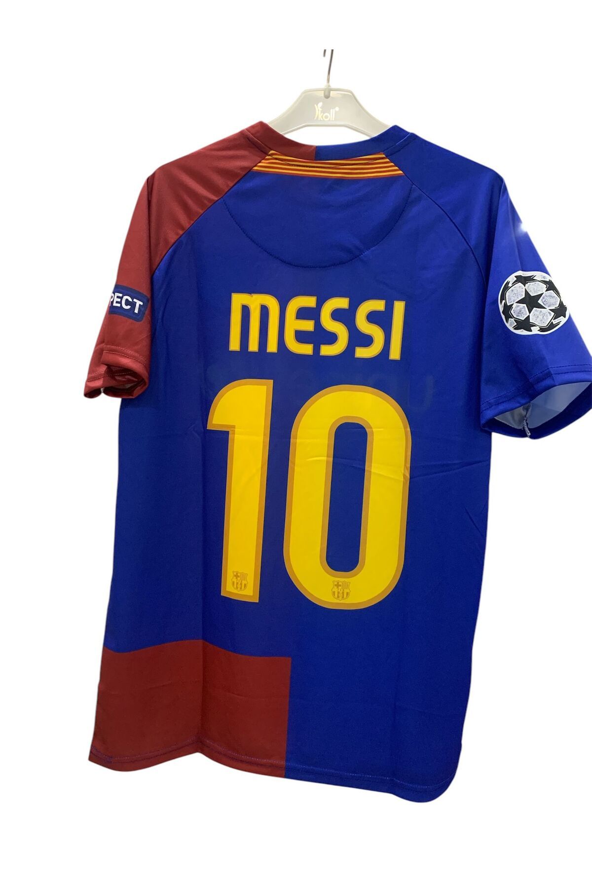 BARBITOS Barcelona Messi 2011 Sezonu Şampiyonlar Ligi Yetişkin Futbol Forması-ZYP02