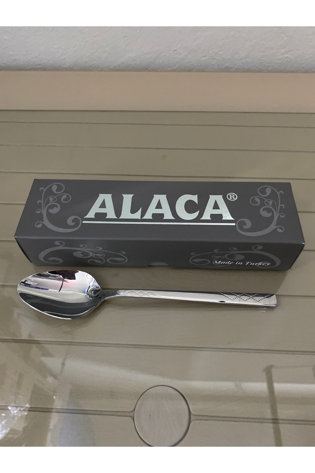 Alaca Zümrüt Yemek Kaşığı