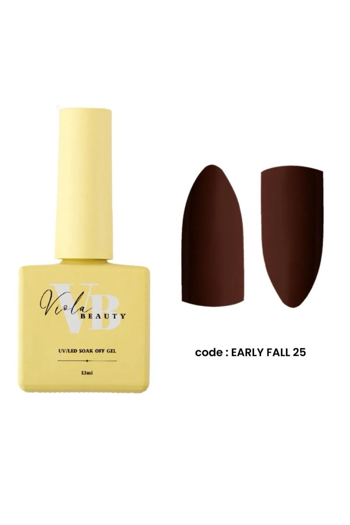 VIOLA BEAUTY Protez Tırnak Kalıcı Oje EARLYFALL Serisi 4. KISIM 13 ML -YENİ ŞİŞELERDE