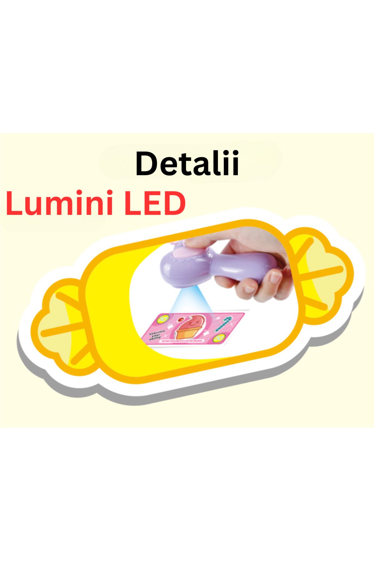 LUDIRO-Marking House with Drawer, Sounds and Led Lights, Functional Calculator, Scale Simulator, Scanner 5