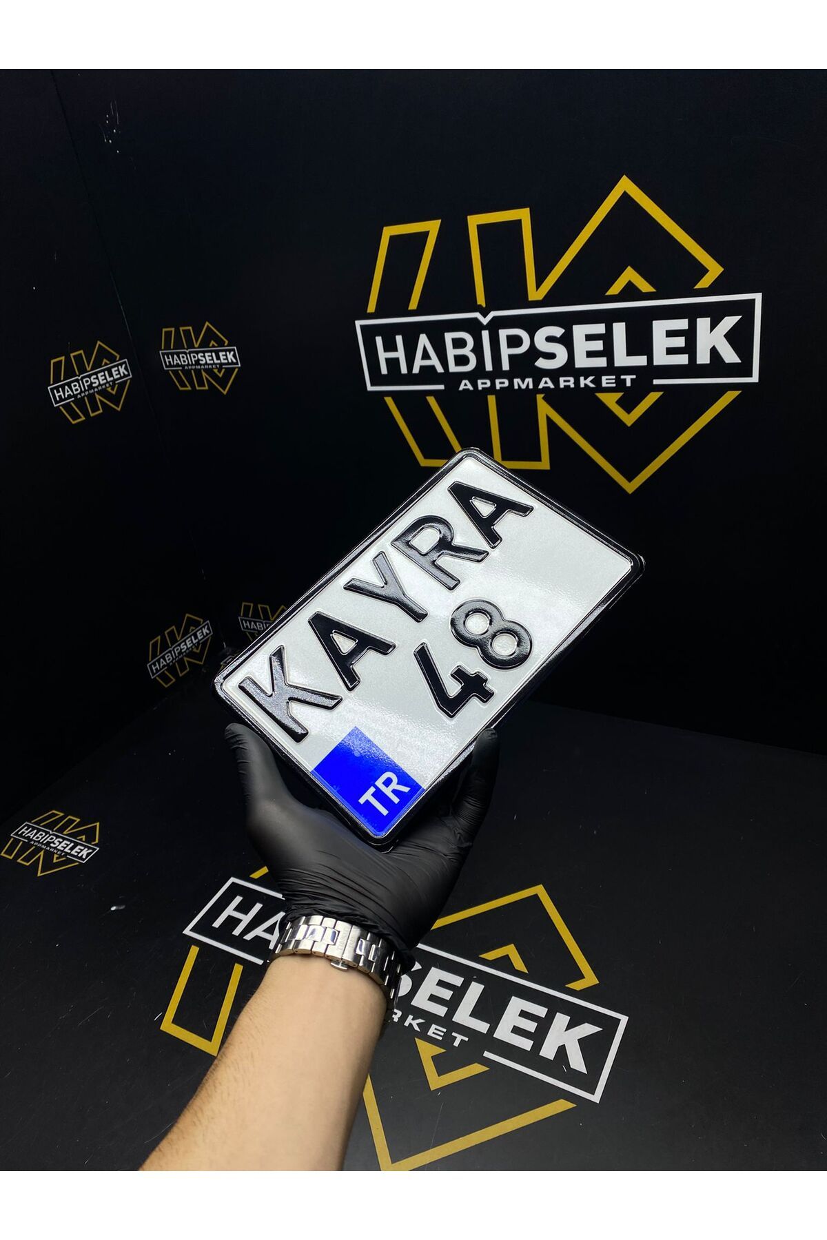 Habip Selek App Market 15x25 Boy Plaka