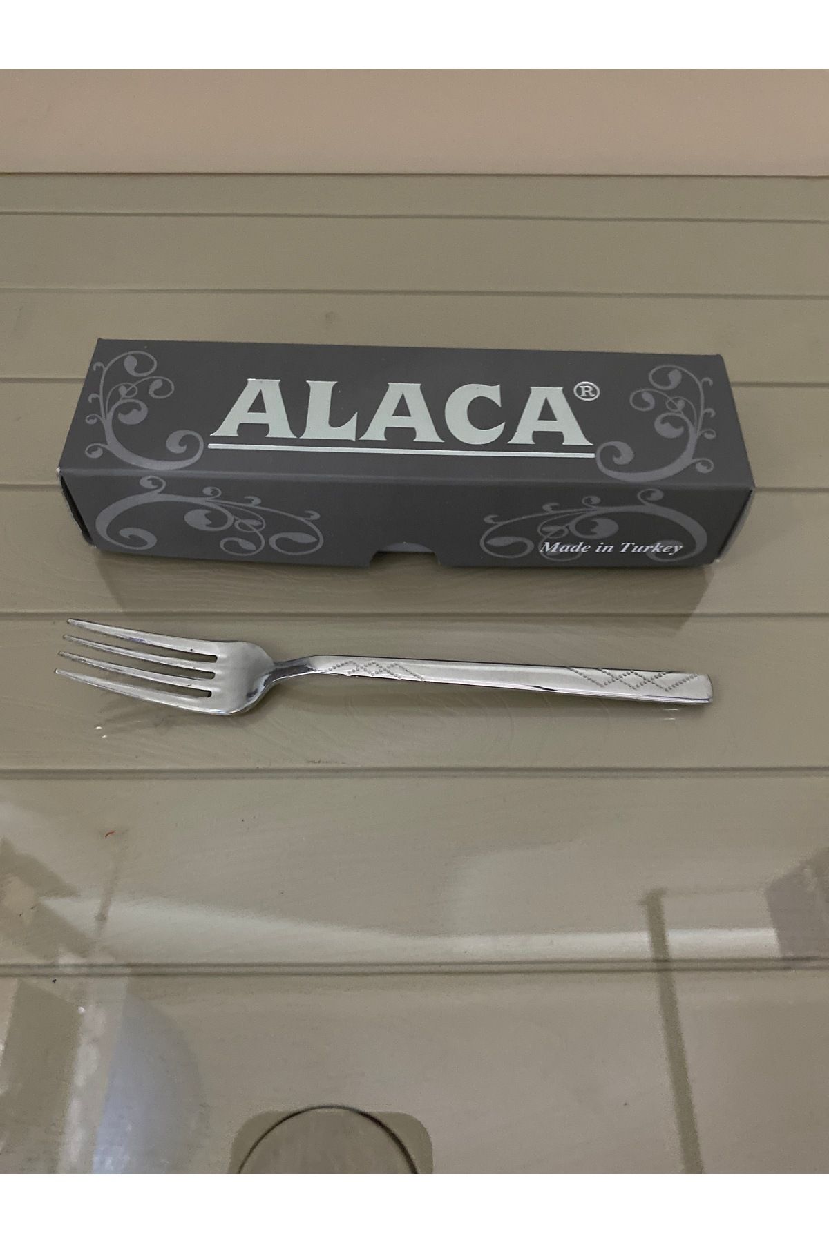 Alaca Zümrüt Tatlı Çatalı