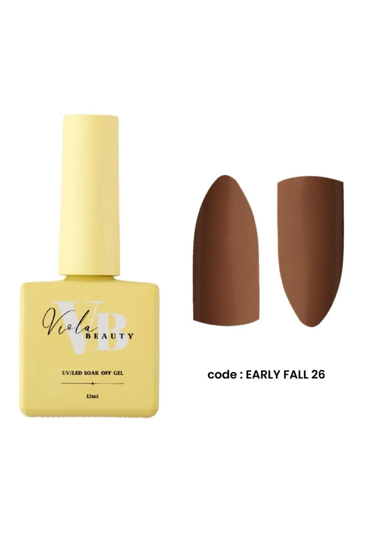 VIOLA BEAUTY Protez Tırnak Kalıcı Oje EARLYFALL Serisi 4. KISIM 13 ML -YENİ ŞİŞELERDE