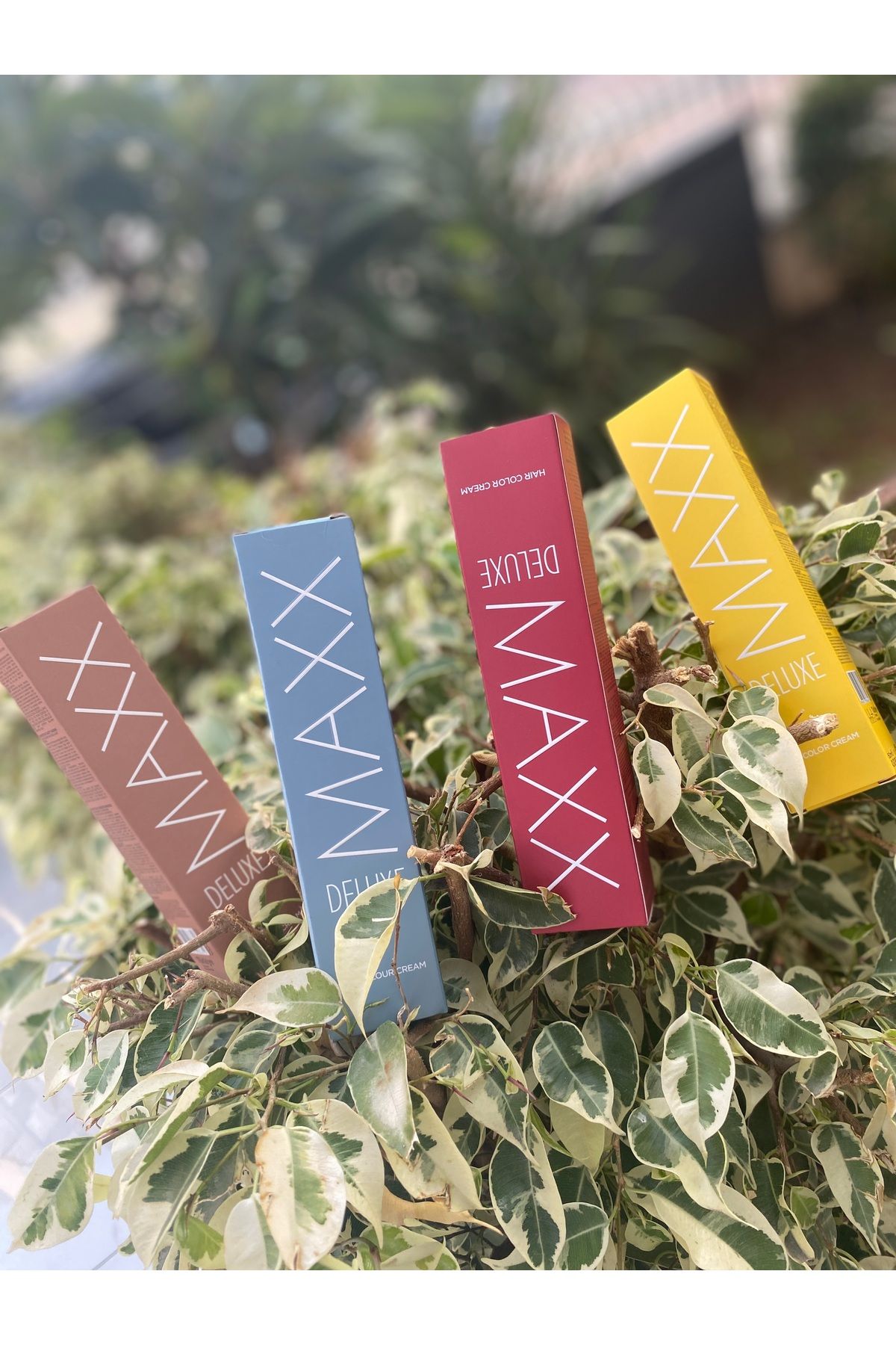 Maxx deluxe saç boyası 3numara kestane