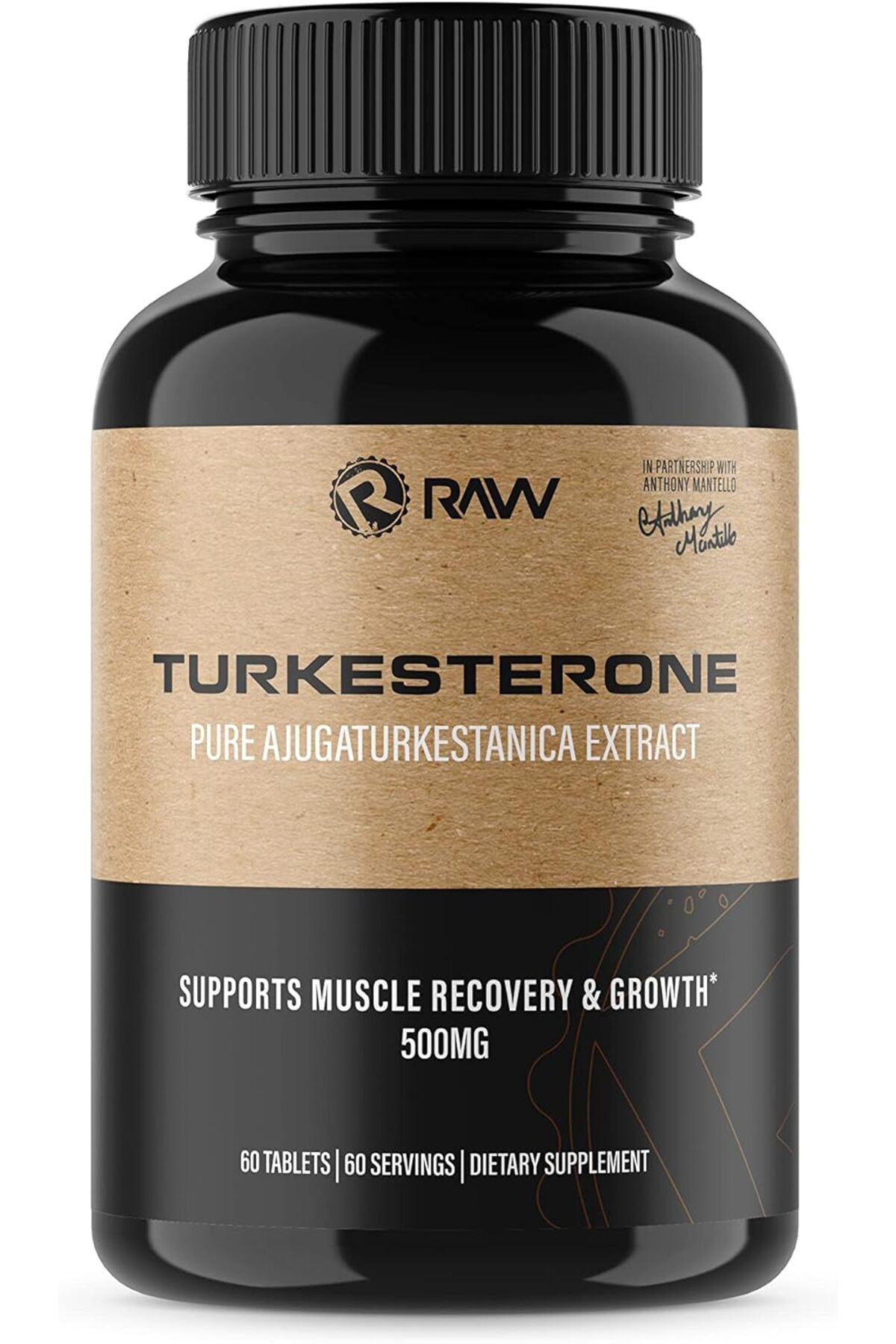 RAW-Turkesterone Supplement Ajuga Turkestanica Extract Standardized to 10% (Highest) | Booster for M 1