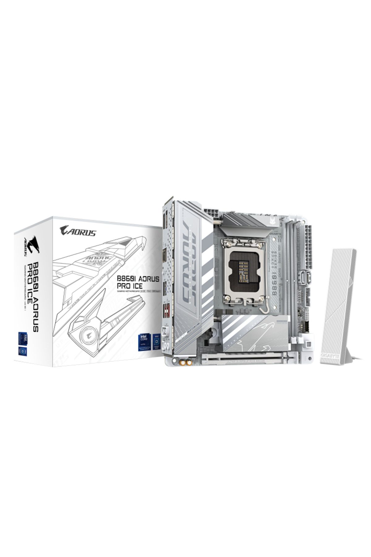 Gigabyte-Placa de Baza B860I AORUS PRO ICE LGA1851, 2x DDR5, 1x Intel Thunderbolt 1x DP 1x HDMI 1