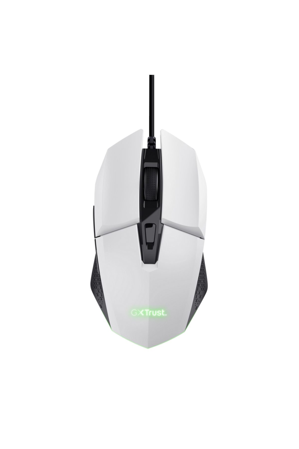 Trust-Felox GXT110W wired mouse, maximum resolution 6400 DPI, white 1