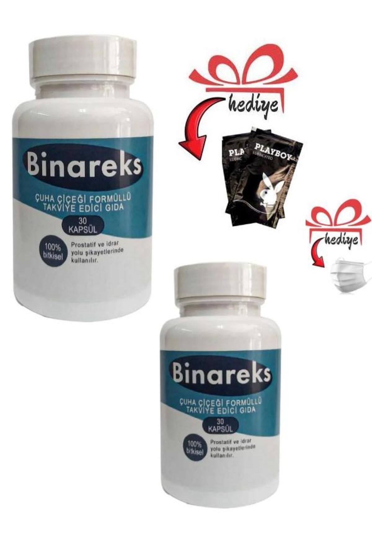 X-One Binareks Çuha Çiçegi Formüllü Bitkisel Prostate Takviyesi 30'Lu x 2 adet