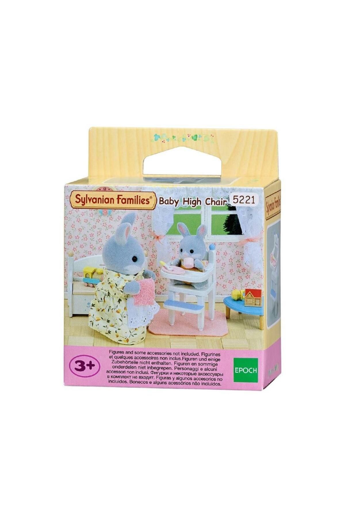 NW NessiWorld Nessiworld 5221 Sylvanian Families, Bebek Mama Sandalyesi, figürler ayrı satılır +3 yaş
