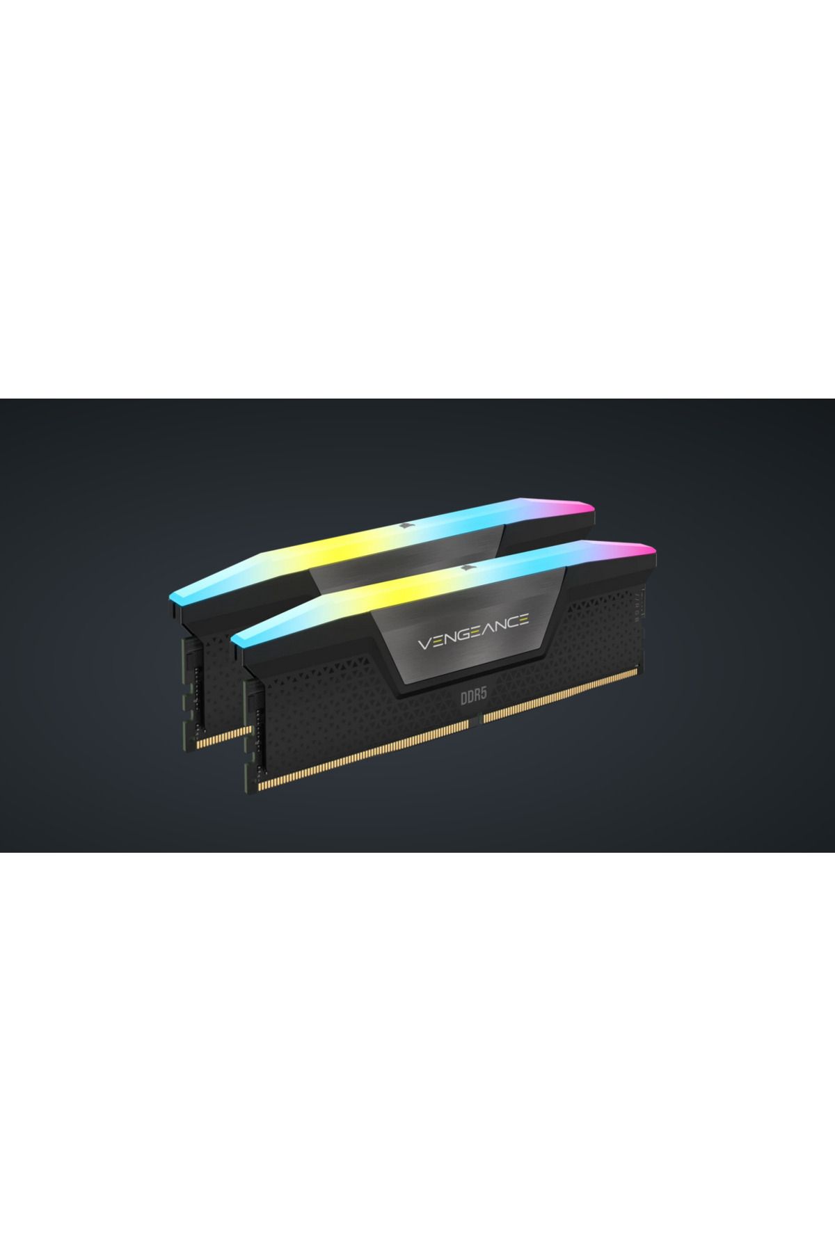 Corsair-Memorie RAM Vengeance RGB 64GB DDR5 5200MHz CL40 Kit of 2 2