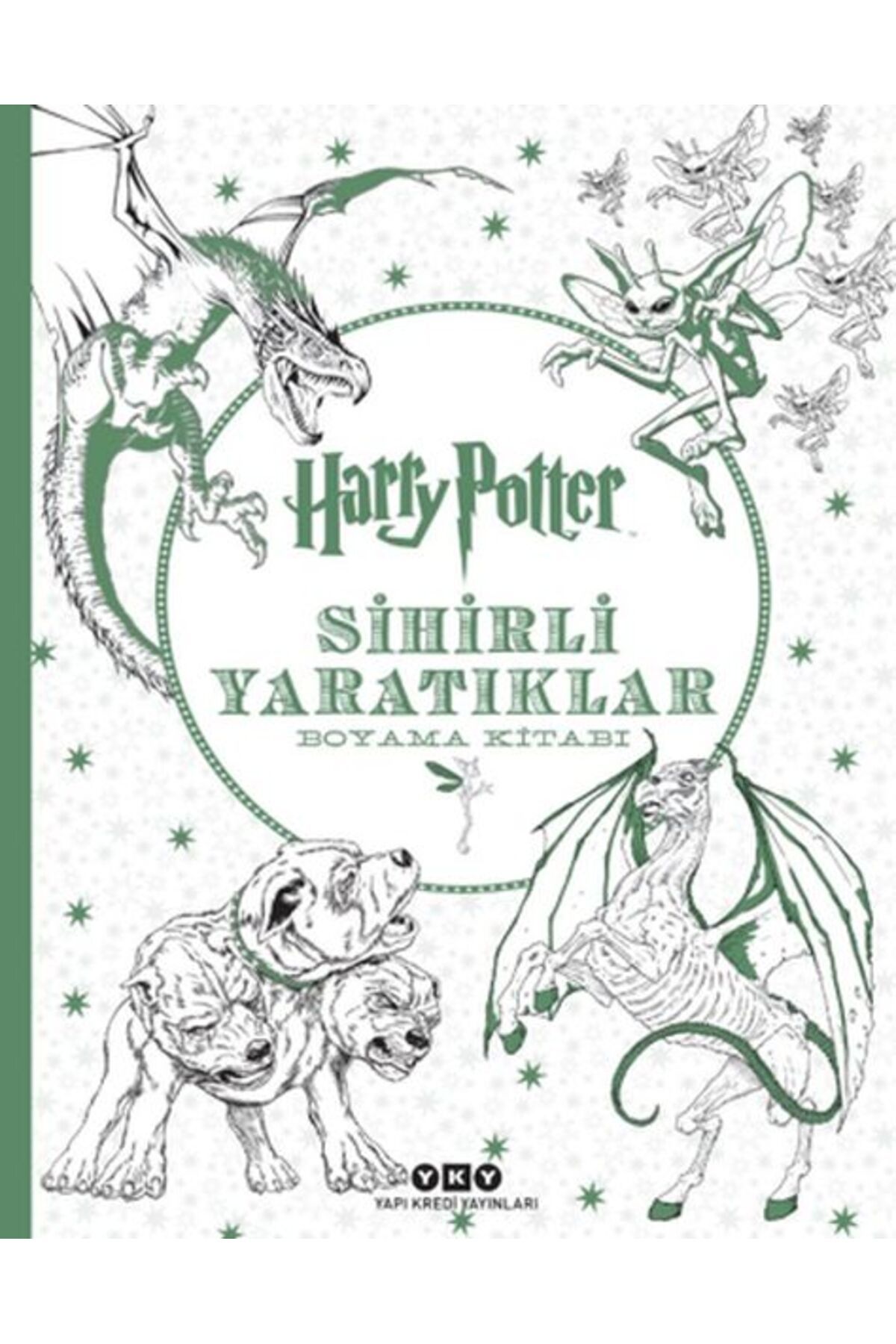 Destek Yayınları Harry Potter Sihirli Yaratıklar Boyama Kitabı