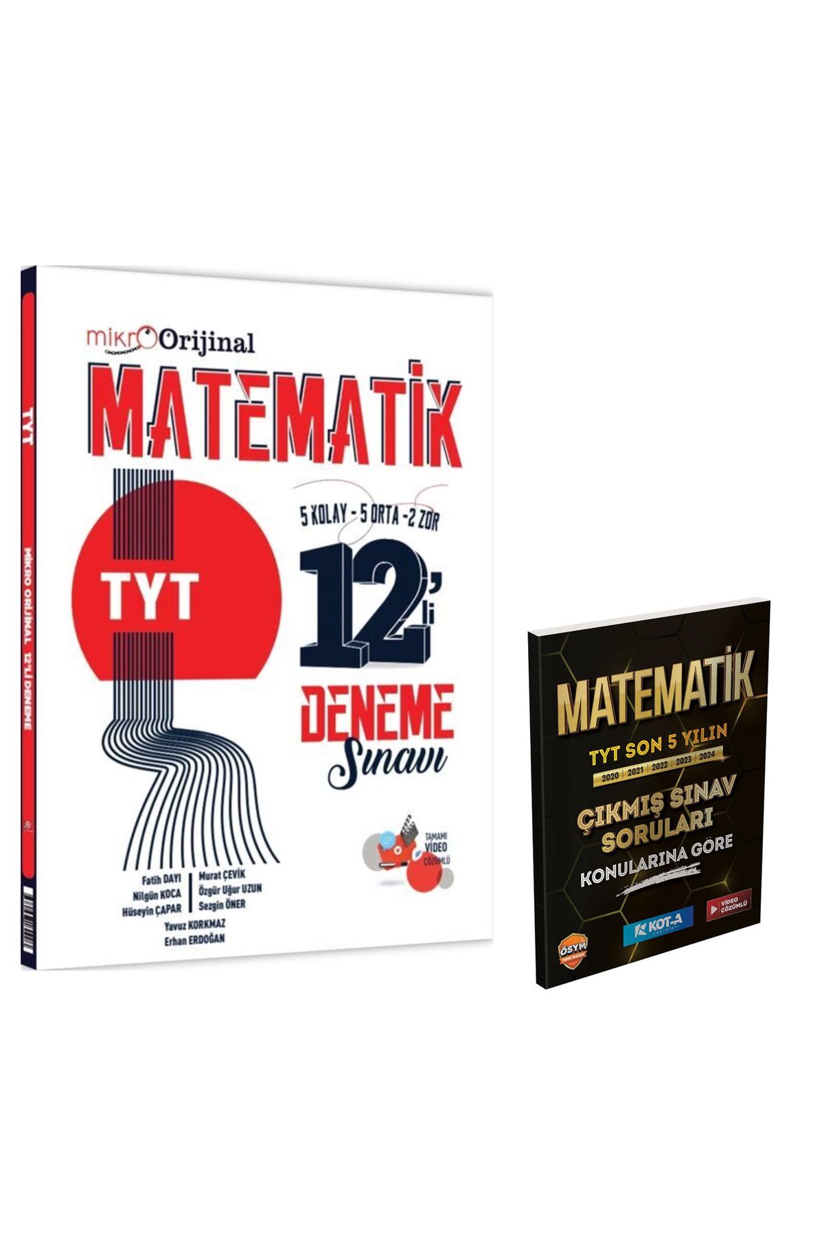 Orijinal Yayınları Orijinal Yayınları Mikro TYT Matematik Deneme + Hediye