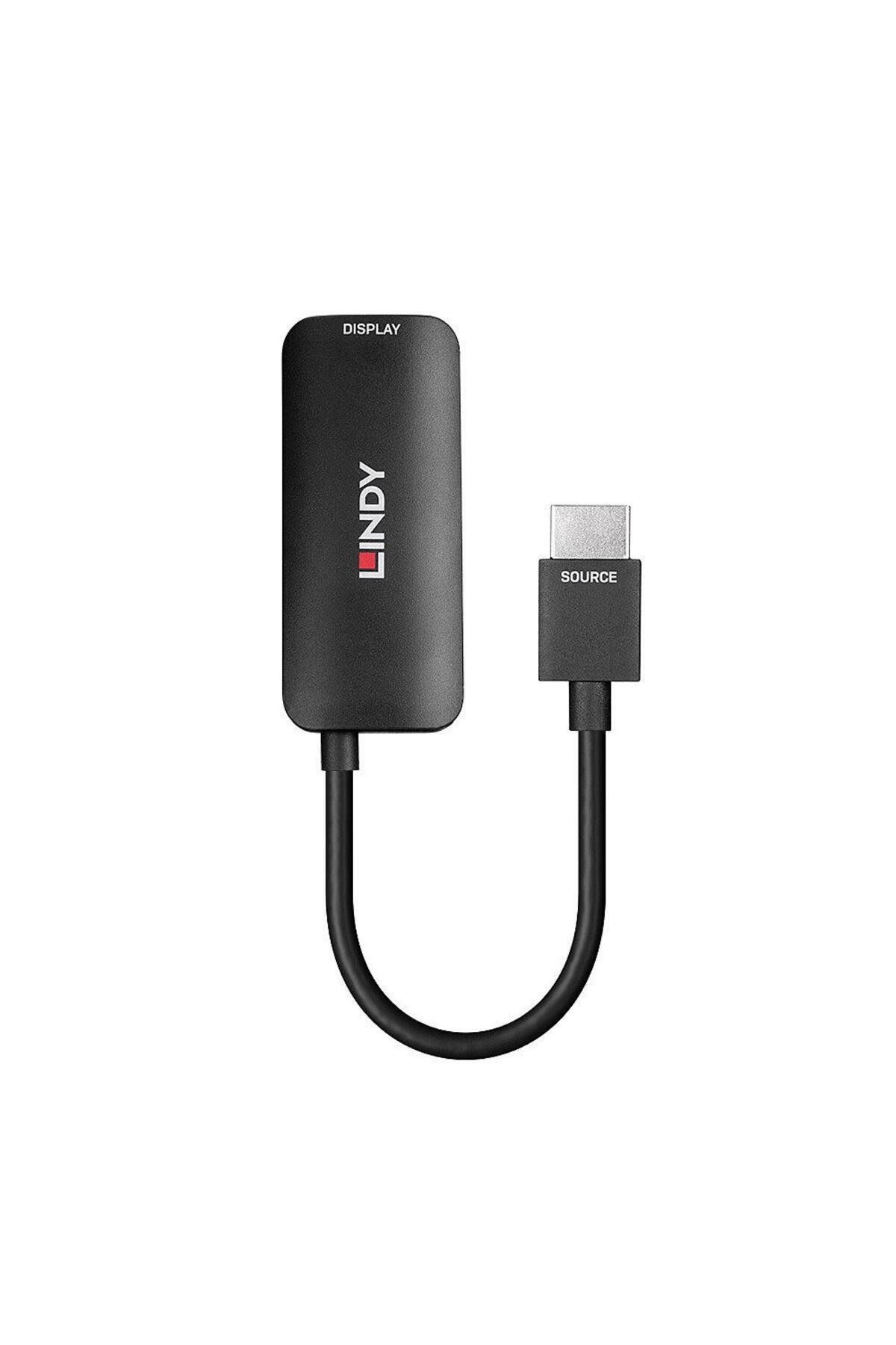 LİNDY-HDMI 8K60 to Display Port 1.4 converter, supported bandwidth 48Gbps, maximum resolution sup 2