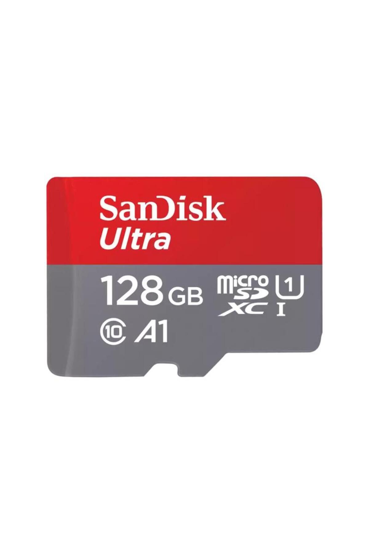 SanDisk-Card de Memorie MicroSDXC Ultra, 128GB, Clasa 10, R/W speed: up to 100MB/s/, 90MB/s, in 2