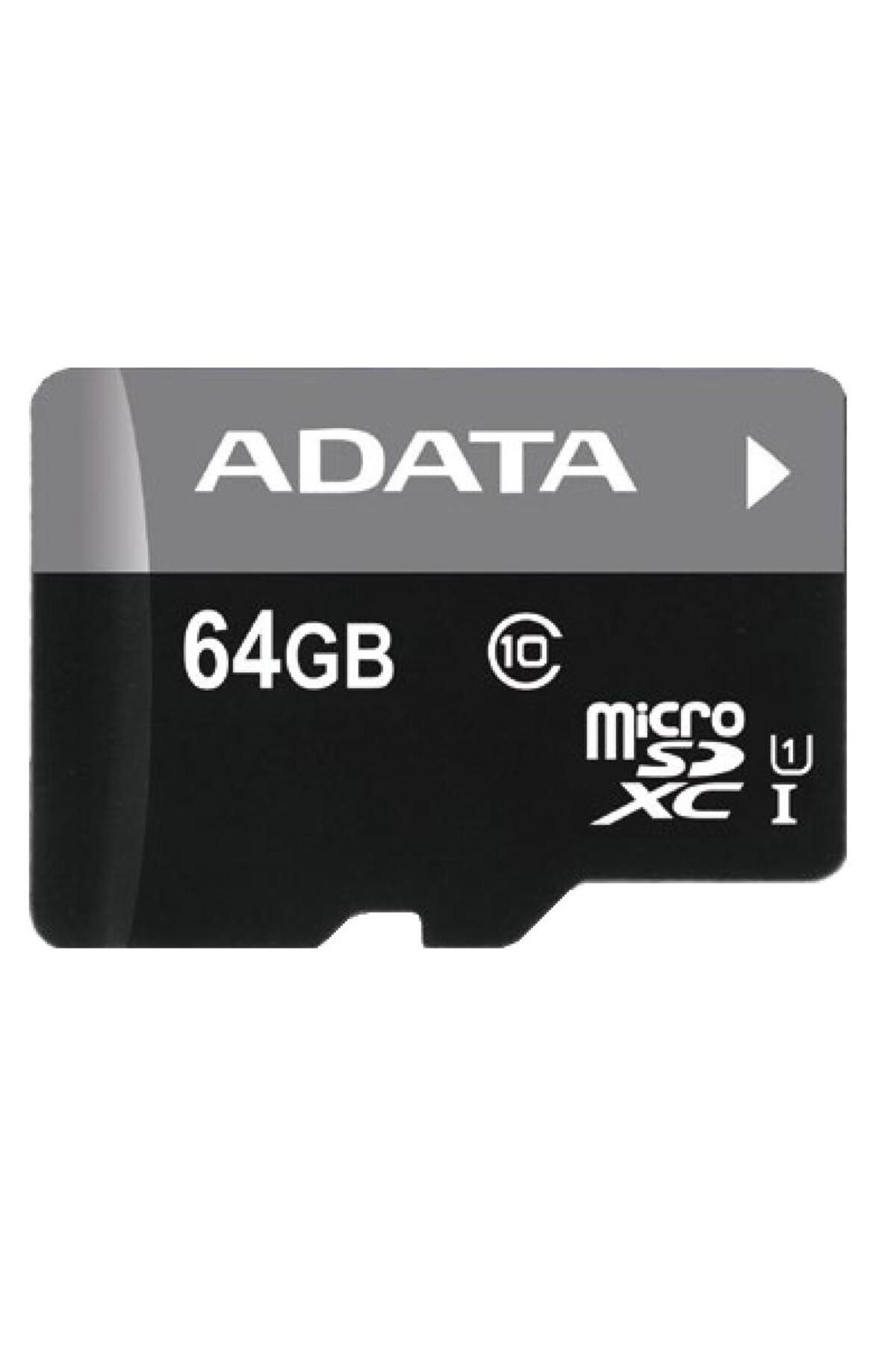 Adata-Adata MicroSDXC Memory Card, 64GB, SD Adapter, Class 10 2