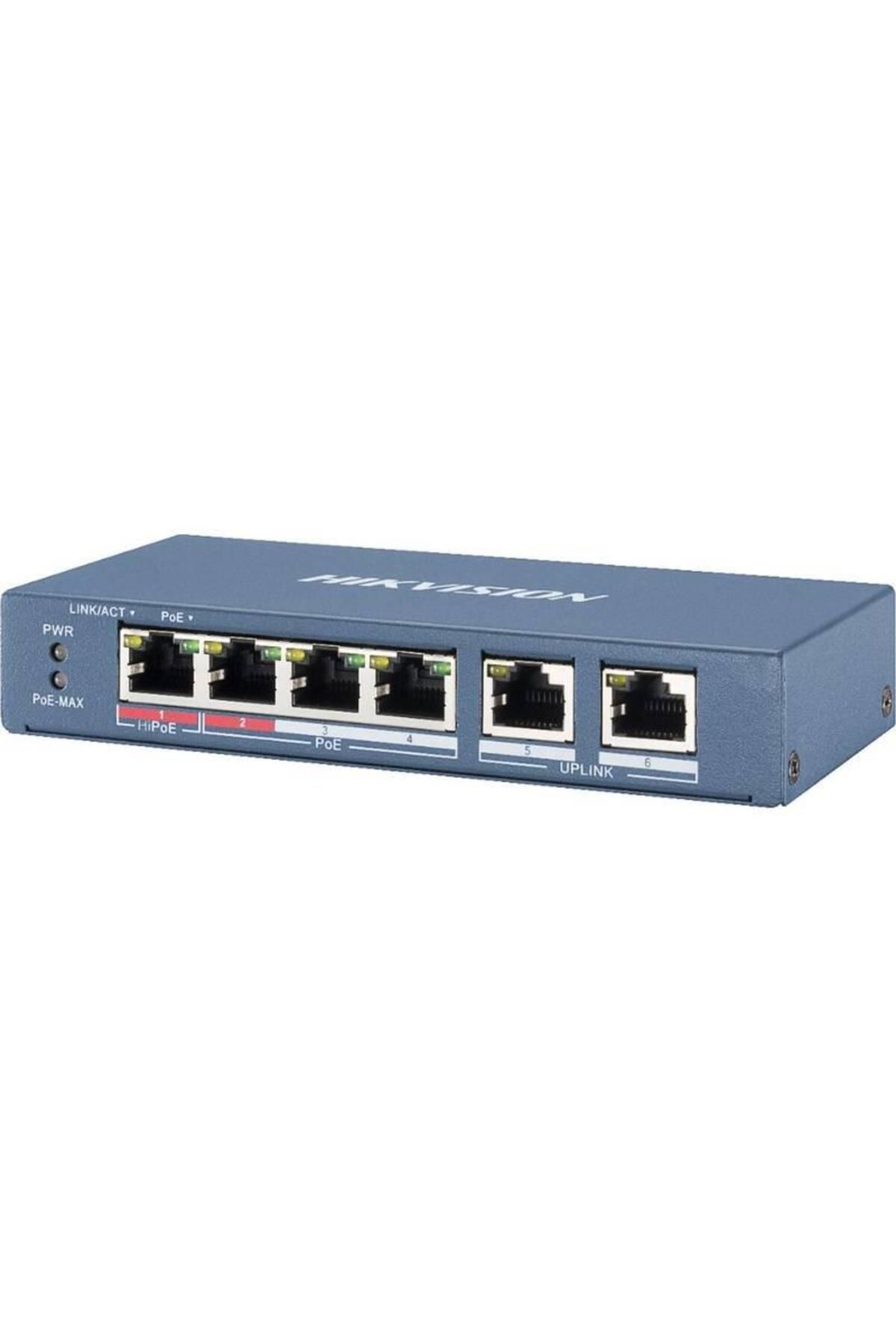 Hikvision-Comutator SWITCH 4 PORTURI 60W SMARTMANAGED 1