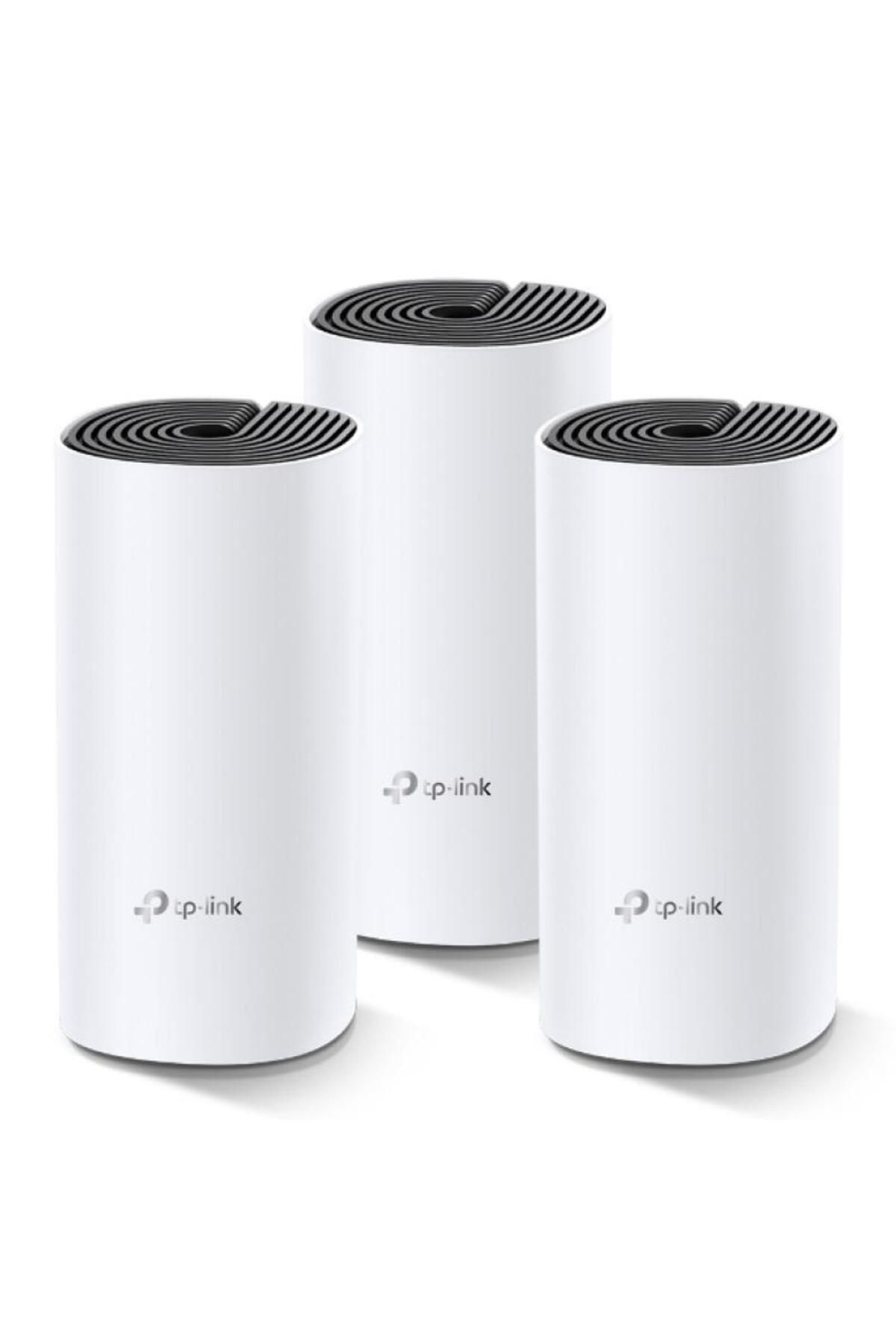 TP-LINK-AC1200 Whole Home Mesh Wi-Fi System, DECO M4(3-PACK); Processor: Quad-core CPU 2