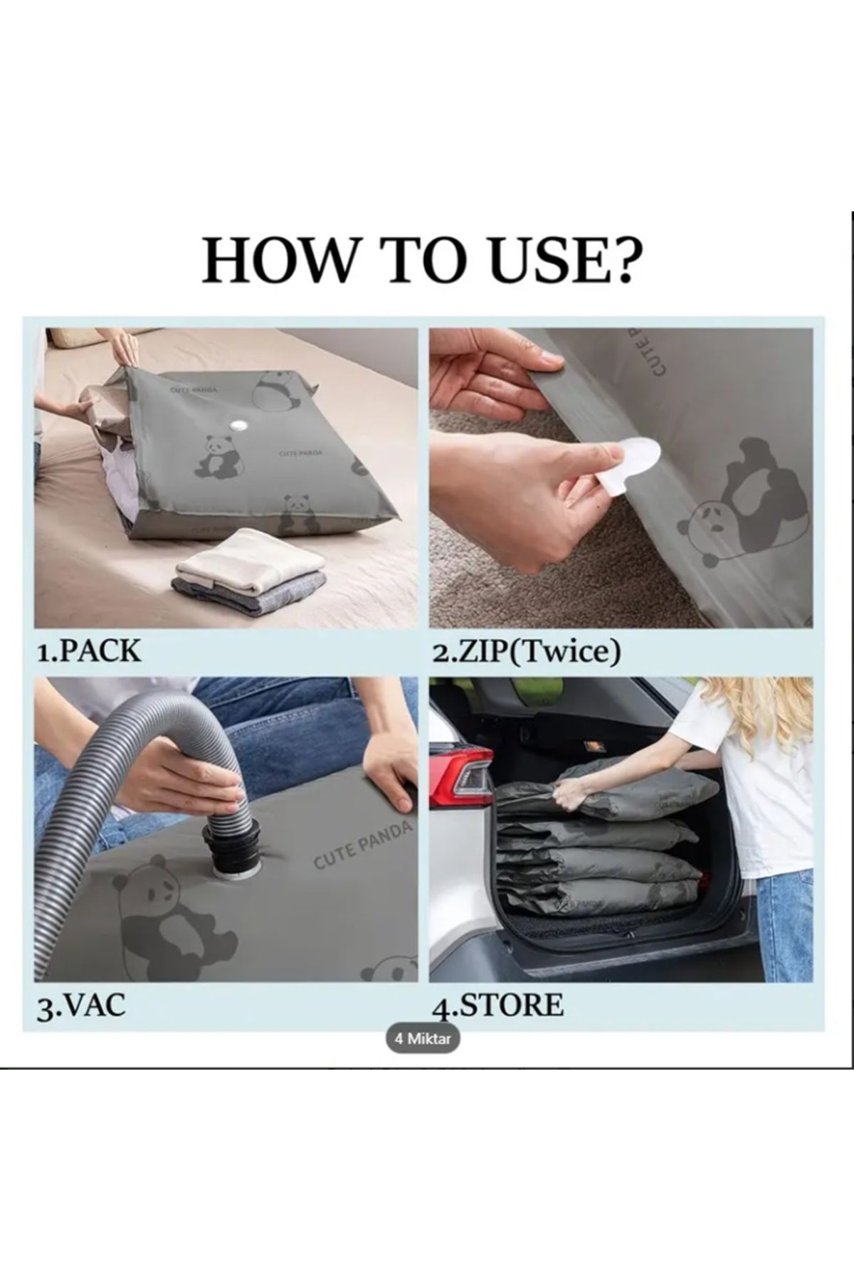 VITAL SPACE STORAGE vakumlu düzenleyici hurç