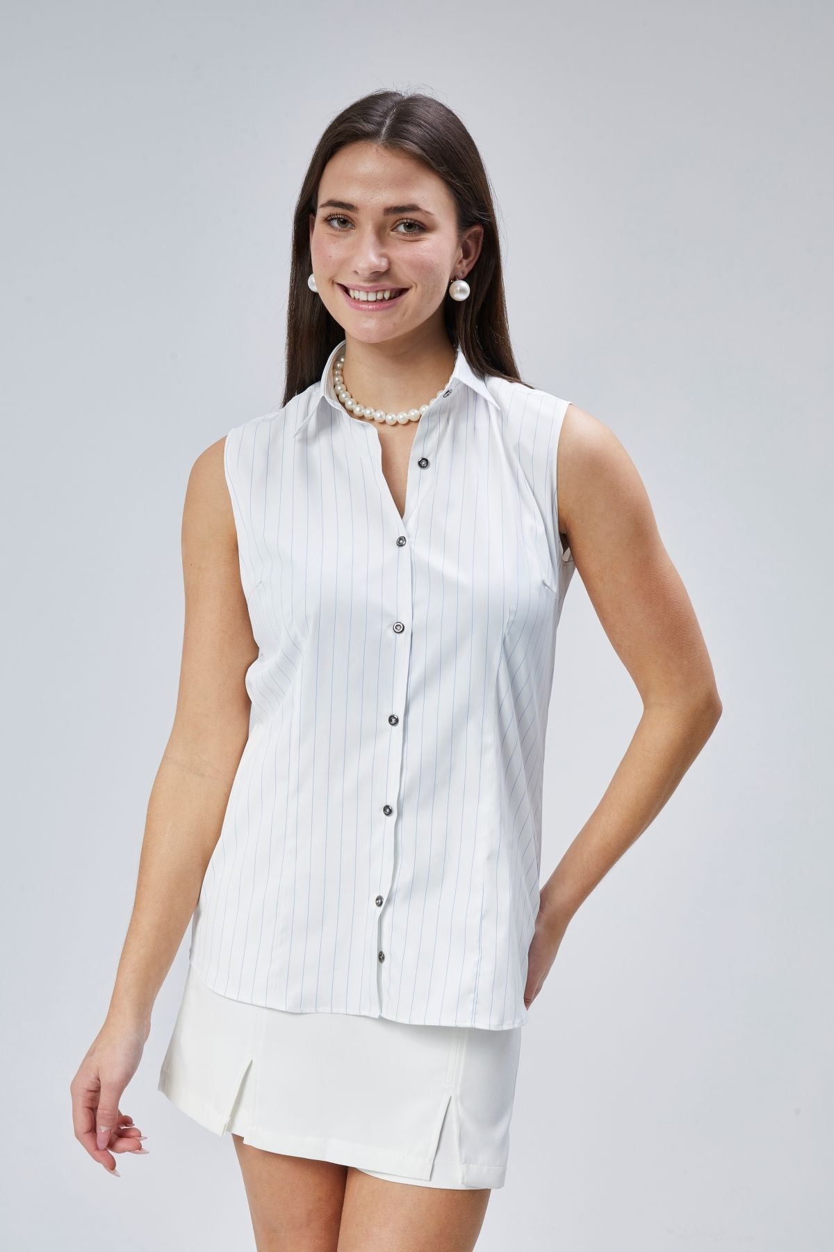 by shirts collection sıfır kol şık elit gömlek