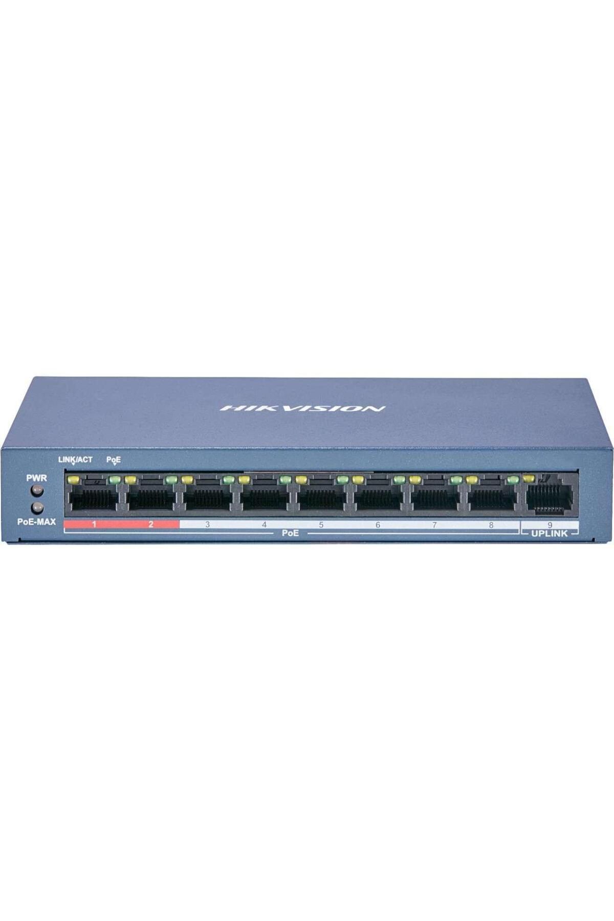 Hikvision-Switch DS-3E0109P-E©, 8-port, PoE 1