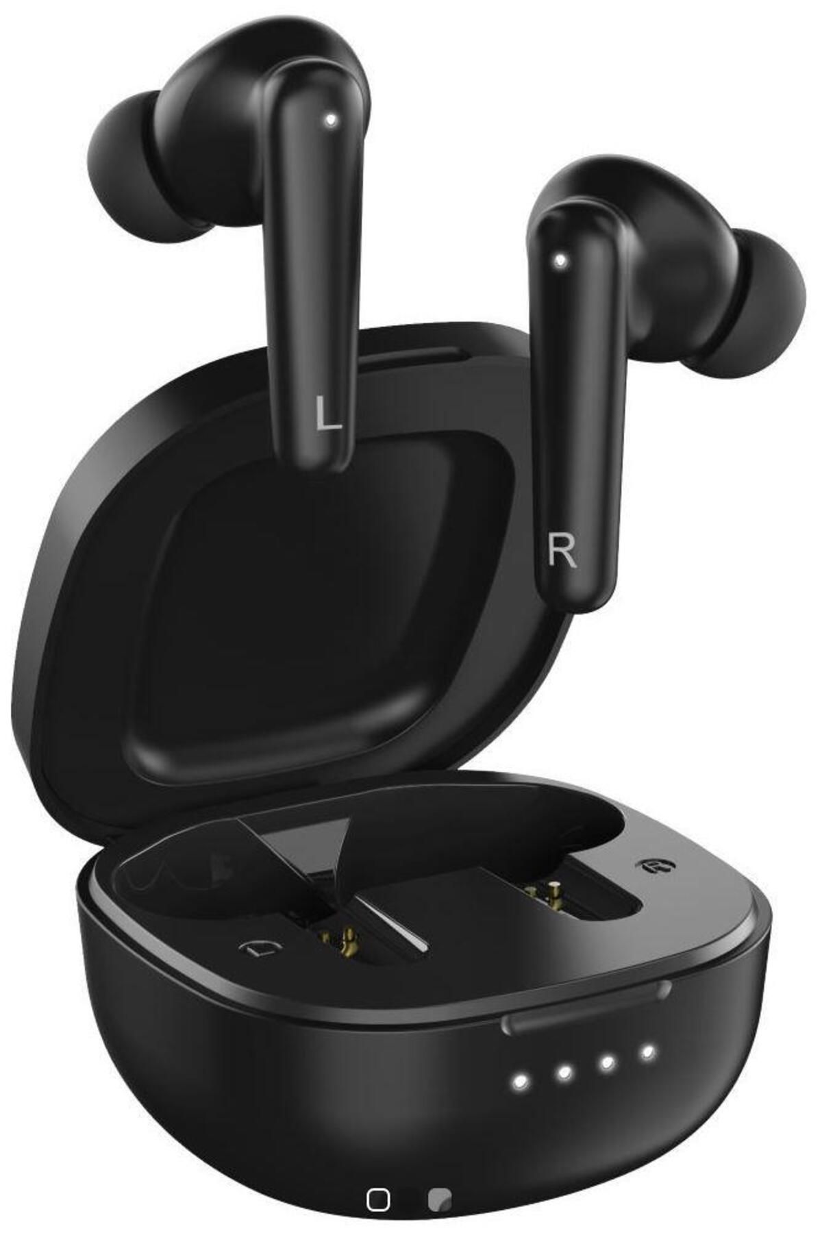 GENIUS-Casti HS-M910BT True Wireless, intraauriculare, microfon, Bluetooth 5.0, USB C, negru 2