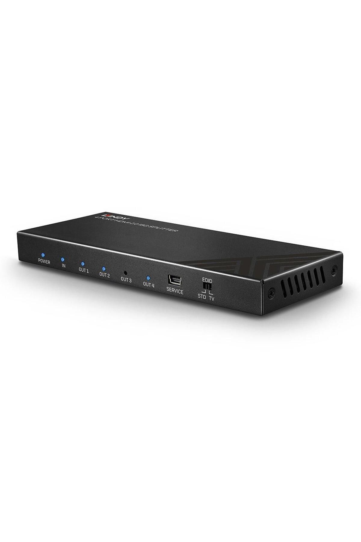 LİNDY-4x HDMI 2.0 18G video signal splitter, 18Gbps bandwidth, maximum resolution 3840x2160 2