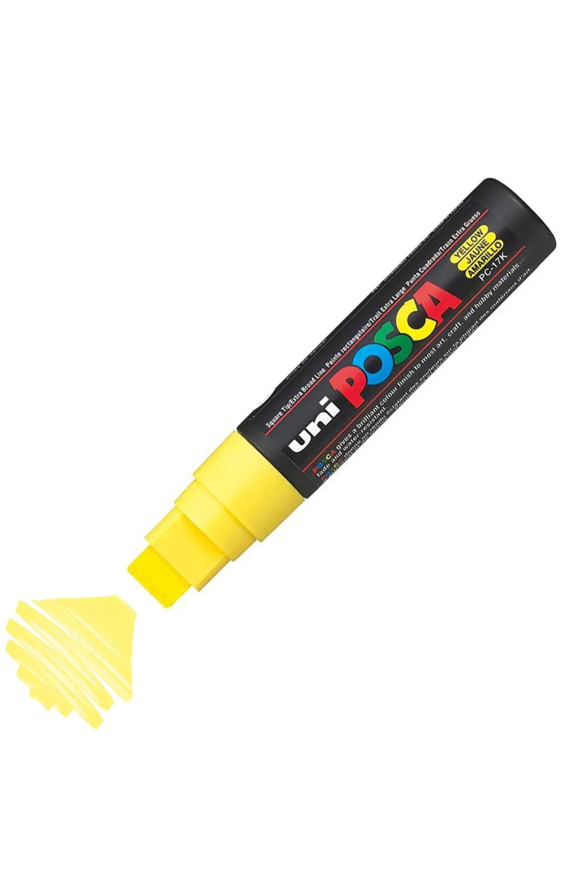 Uni Posca Marker Posca Marker Pc-17k Extra Large 15.0 Mm Sarı