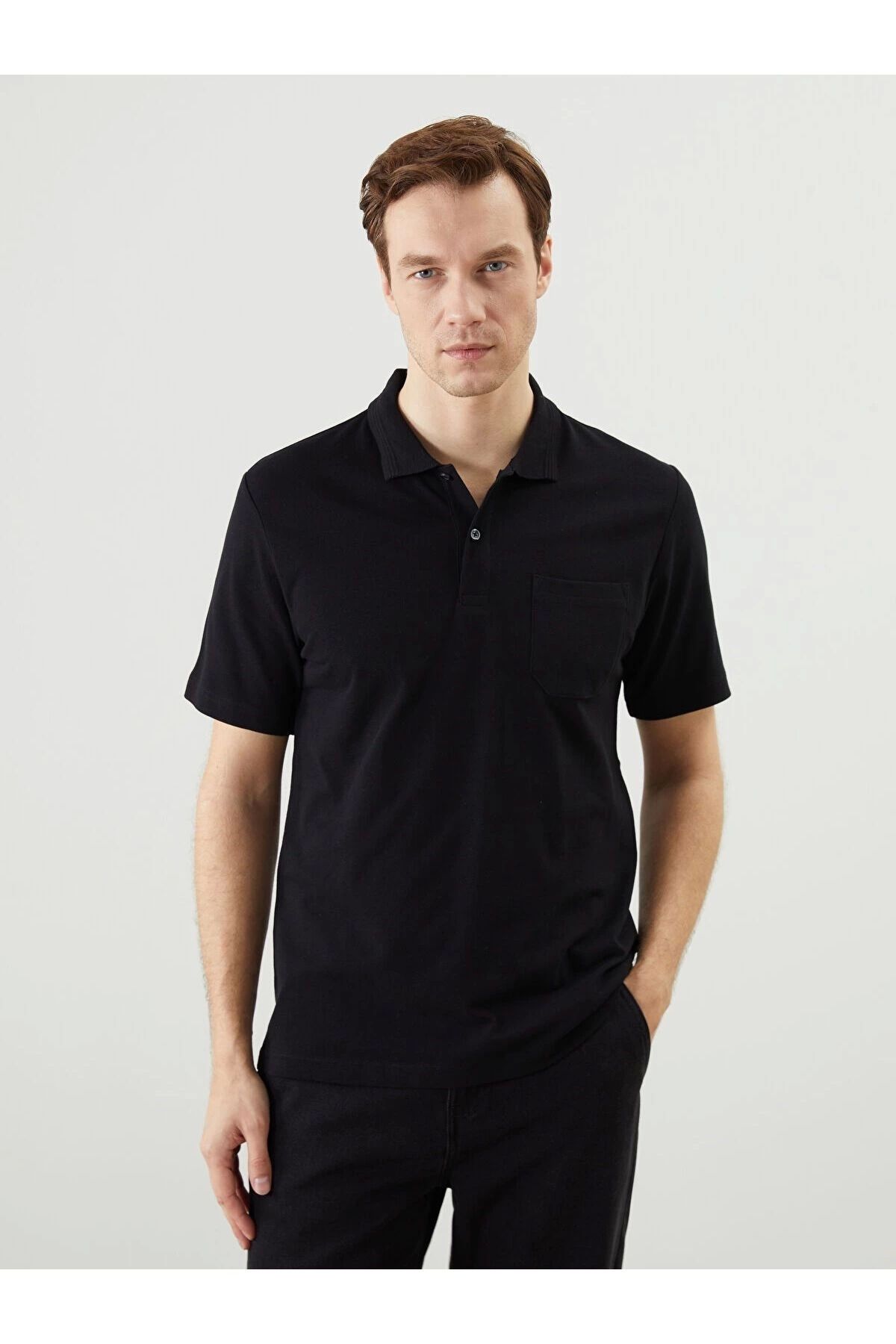 LC Waikiki Polo Yaka Kısa Kollu Pike Erkek Tişört