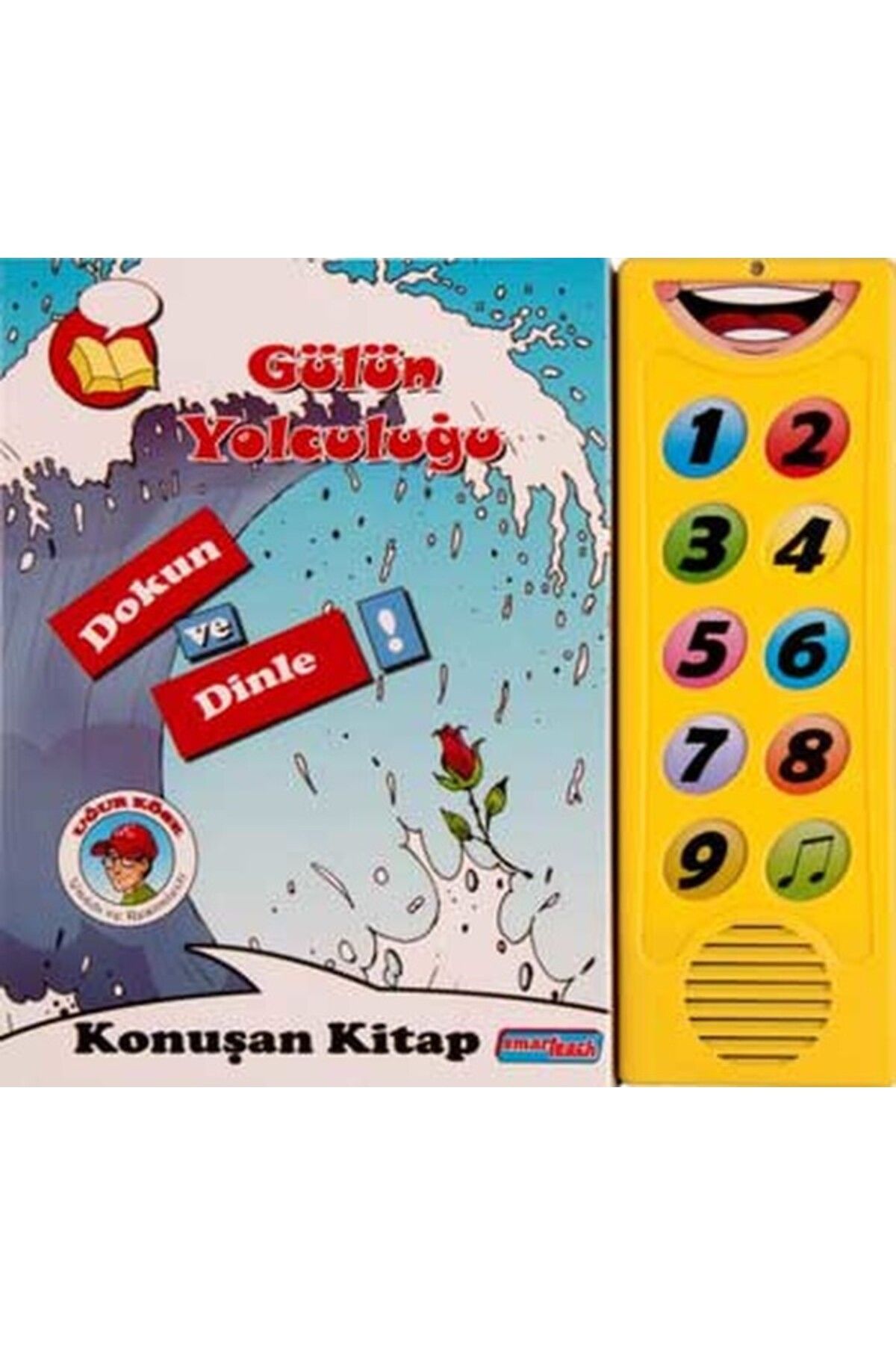 Smarteach Yayınları Gülün Yolculuğu Dokun ve Dinle Konuşan Kitap