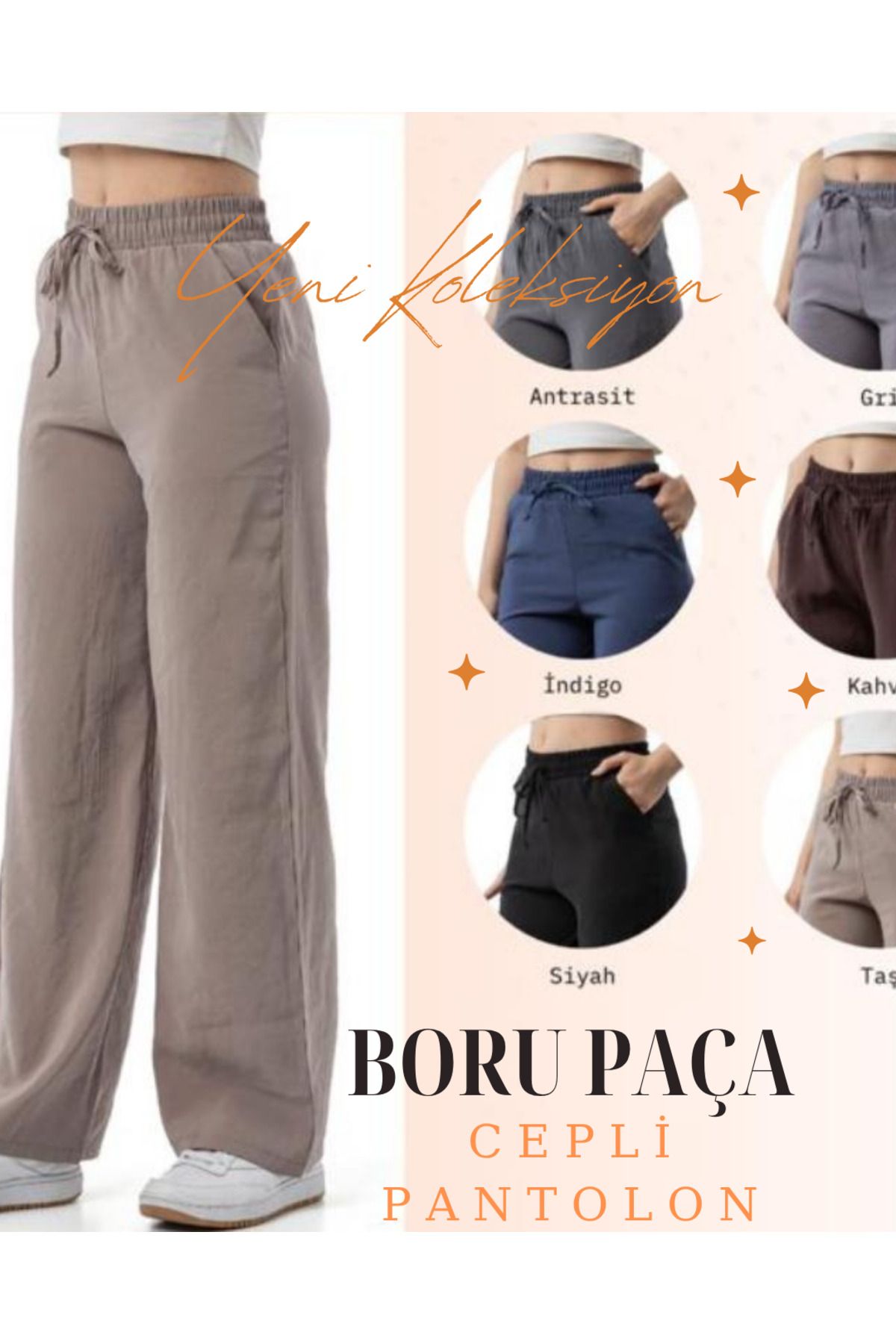 GM İncebelli Boru Paça Pantolon
