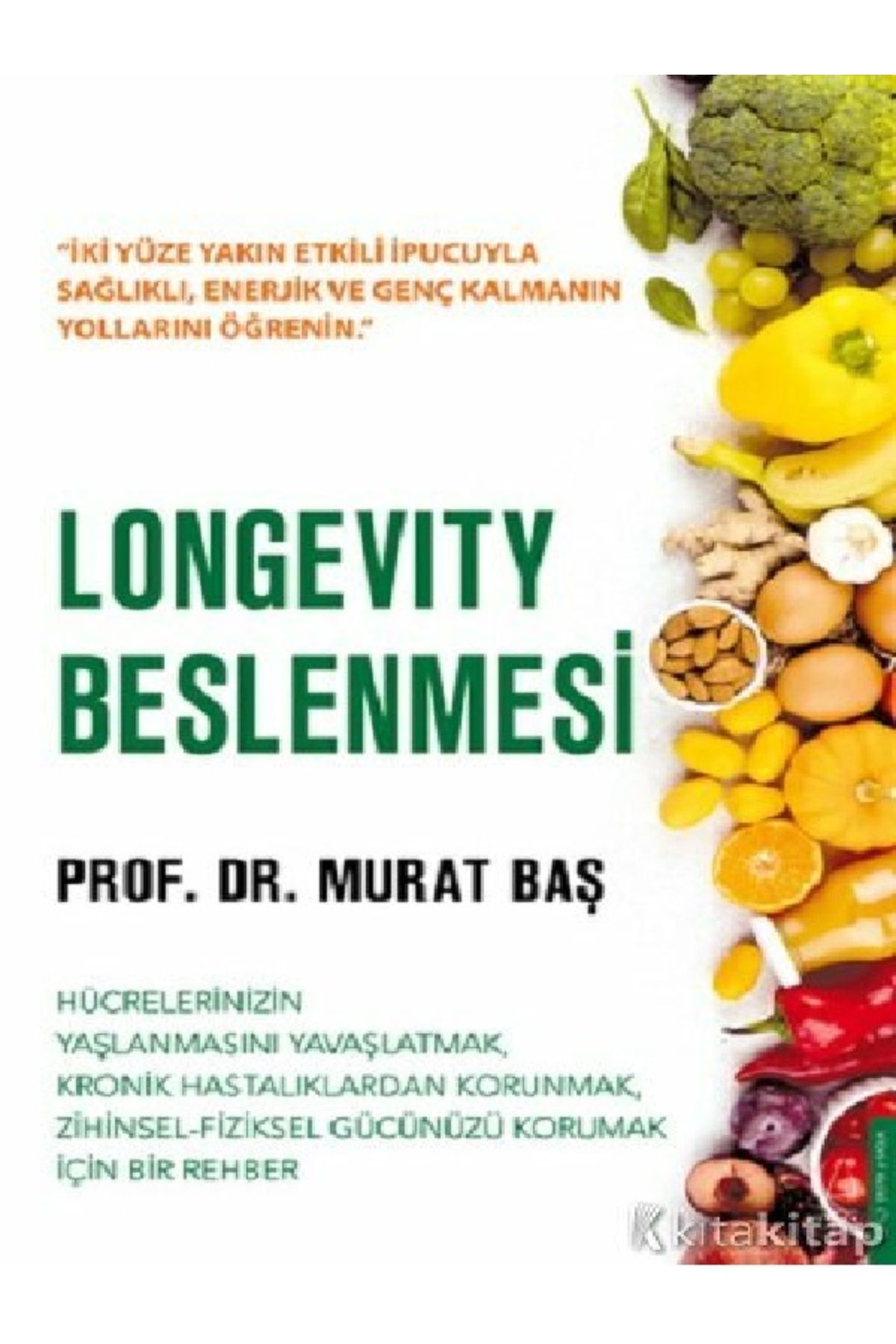 Destek Yayınları Longevity Beslenmesi - Murat Baş ( ÜCRETSİZ KARGO )