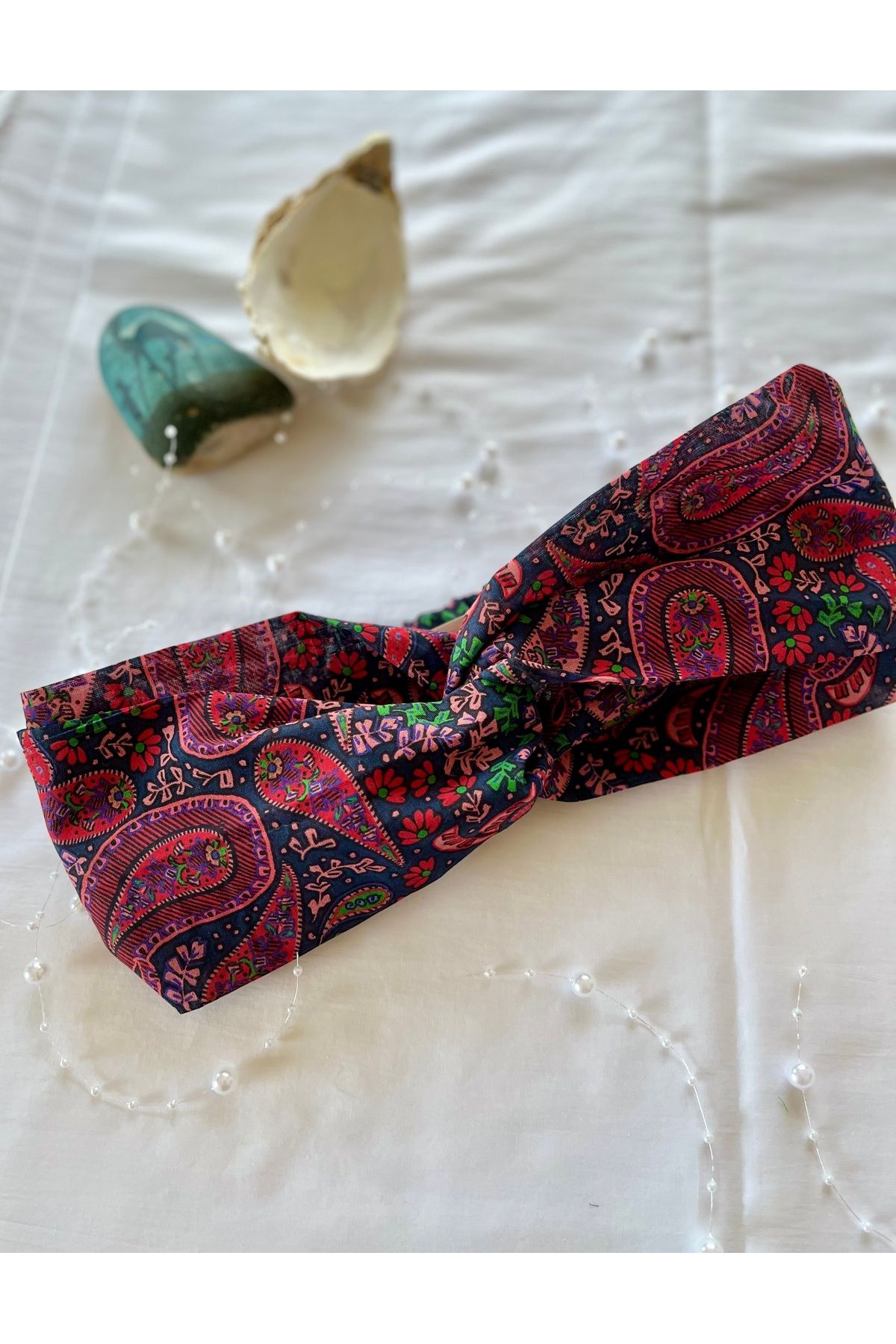 Mona Goods Saç bandı baskı desenli