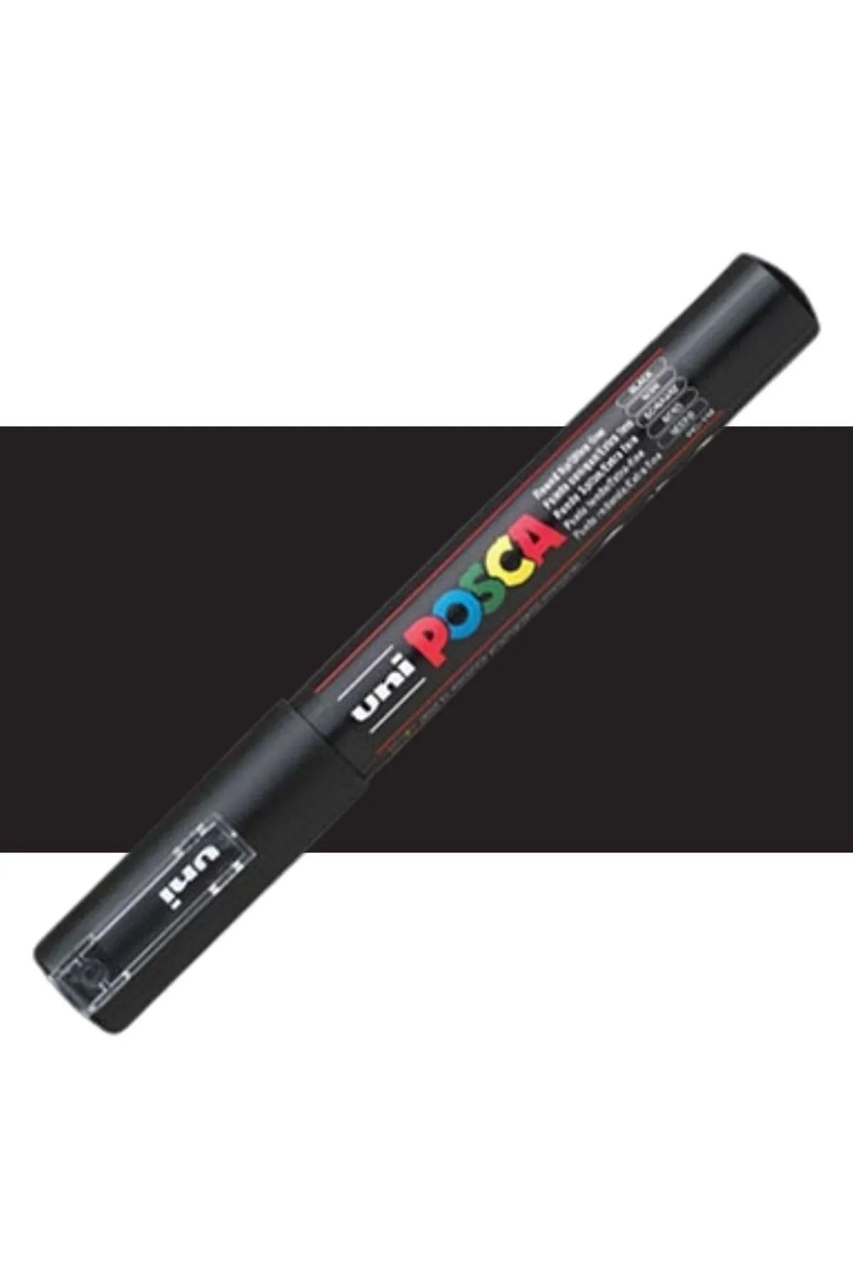 Uni Posca Marker Akrilik Boyama Kalemi PC-1M Extra Fine 0.7mm Siyah