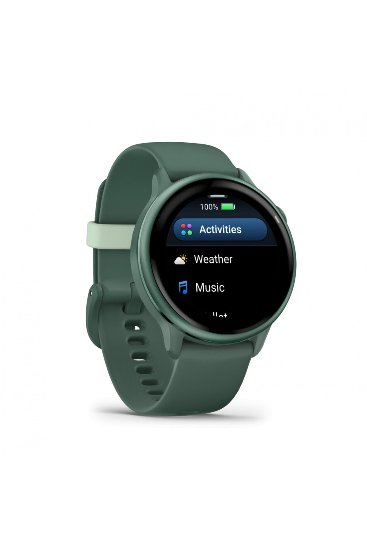 Garmin-vívoactive 6 AMOLED display watch, display size 30.4 mm, display resolution 390 x 390 1