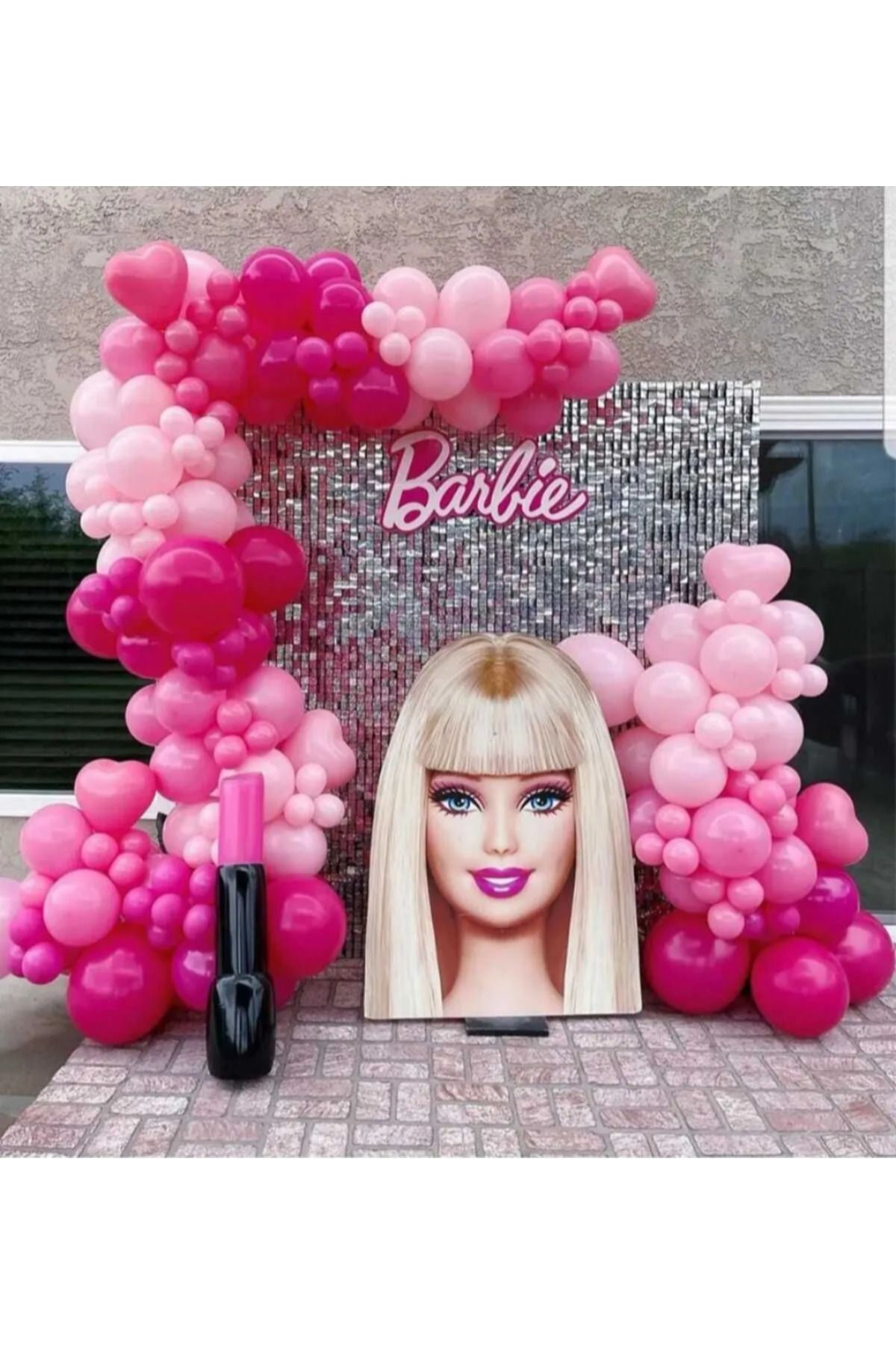 Parti Düşleri Barbie Doğum Günü Konsept 100 lü
