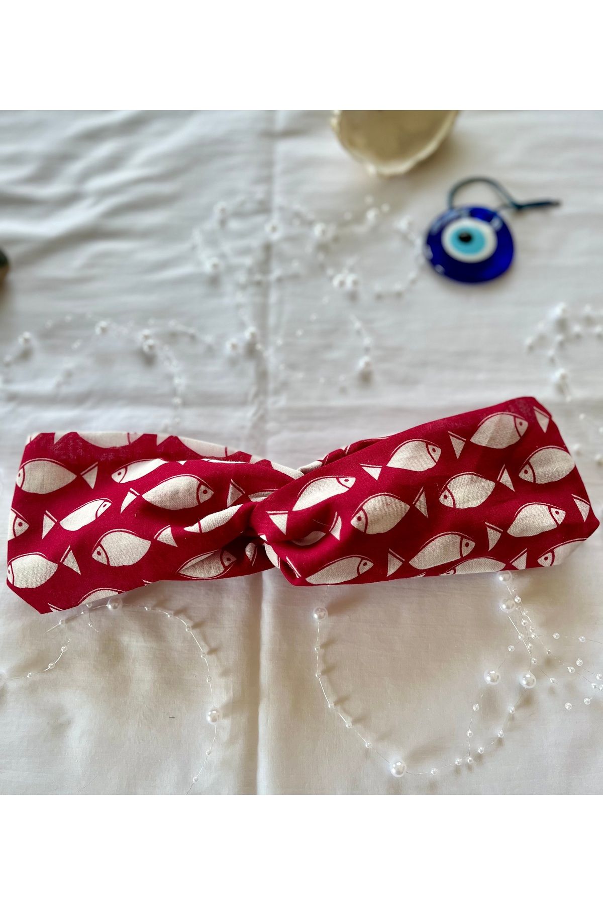 Mona Goods Saç bandı baskı desenli