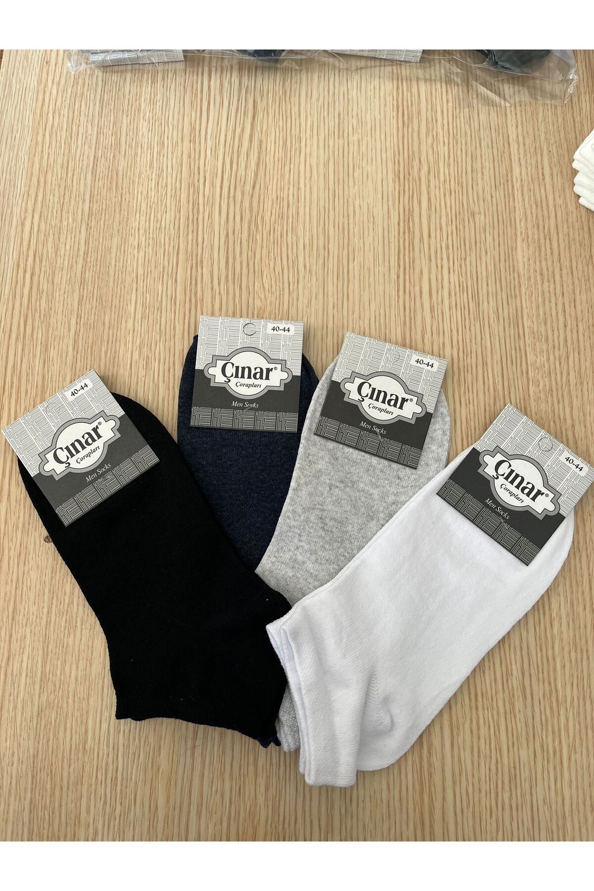 Çınar ÇINAR 12 adet EKONOMİK erkek patik çorap