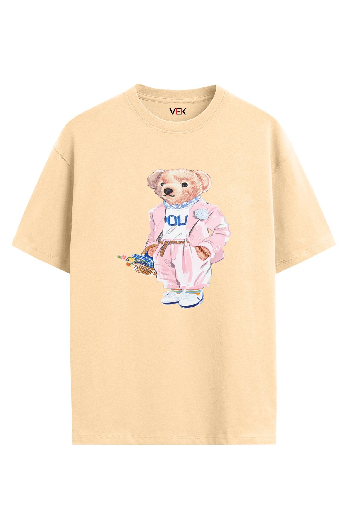 VEK Oversize T-Shirt Ayıcık