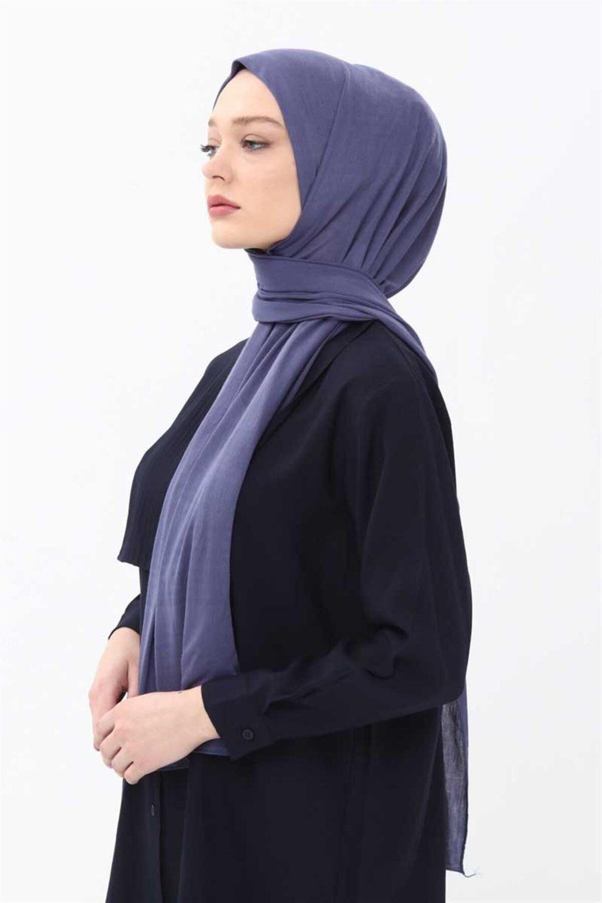 ALYOSHA FASHION Penye Şal İndigo