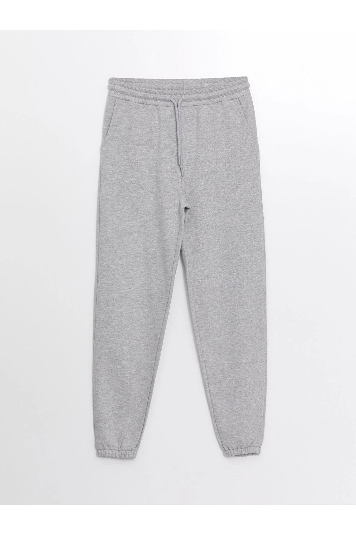 LC Waikiki Kadın Beli Lastikli Düz Jogger Eşofman Altı