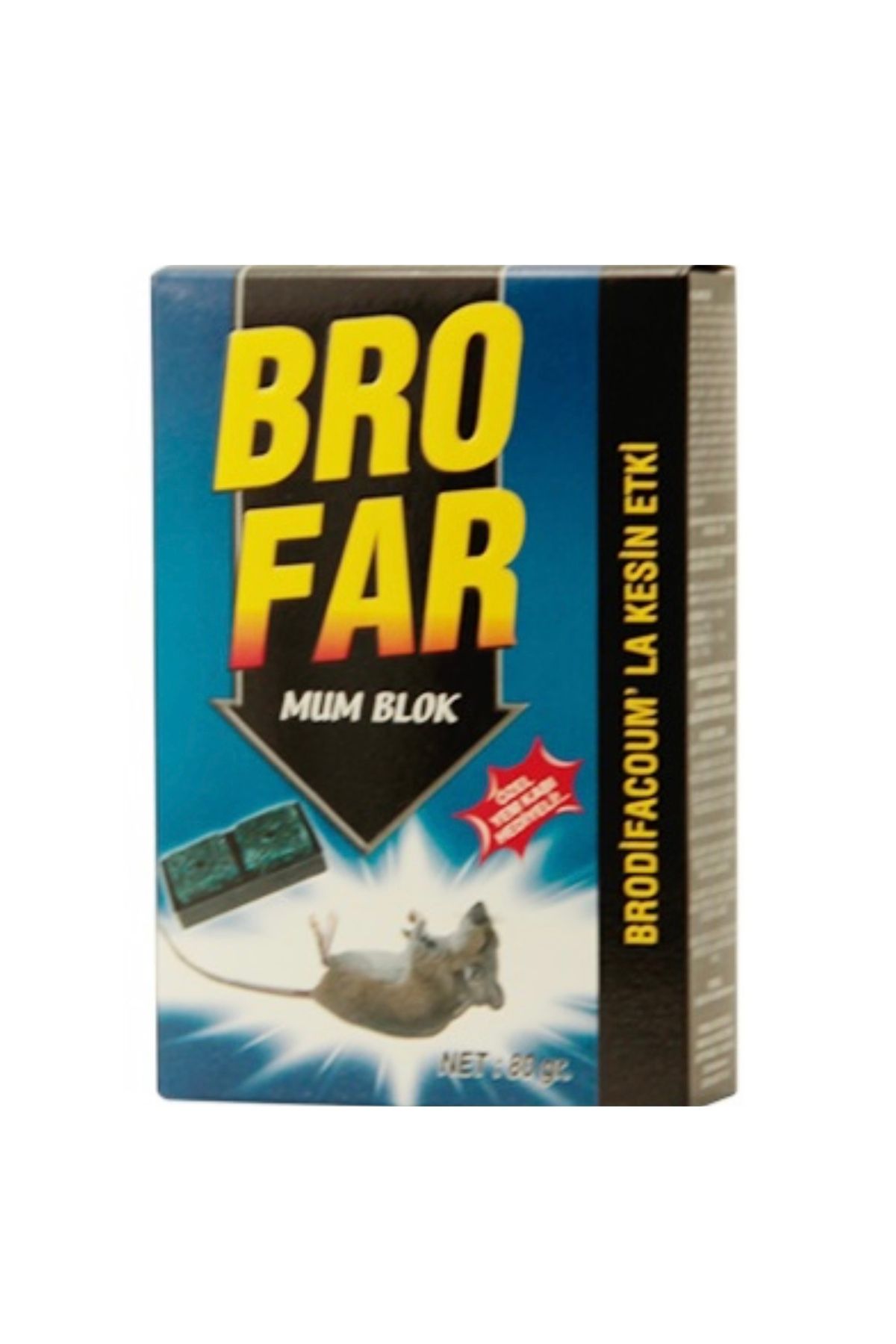 sevimhome Brofar Fare Zehiri 80 gr (Mum Blok)