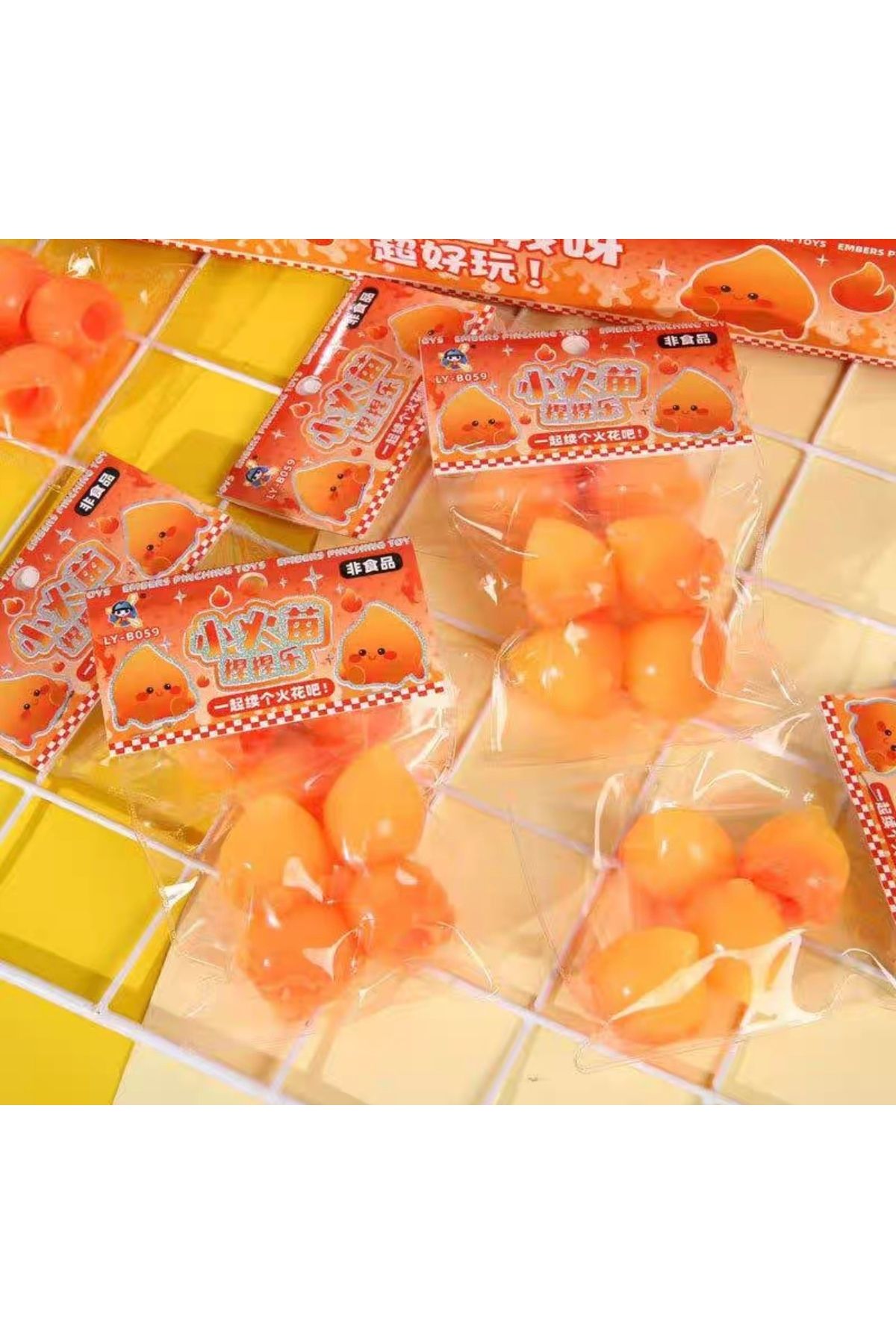 happystoretr 3’lü paket squishy çevre dostu silikon stres oyuncağı