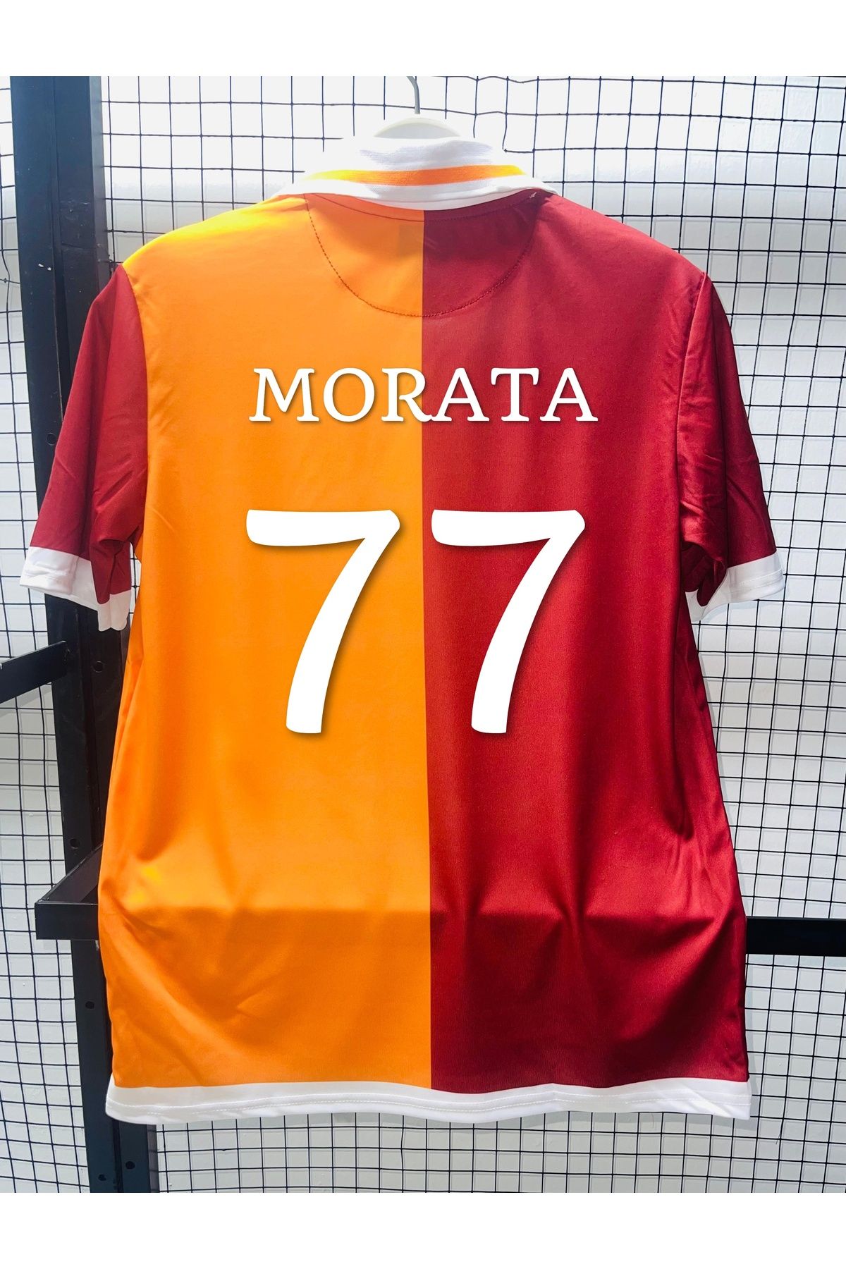 Lion Spor G'alata.S'aray Parçalı Sarı Kırmızı Aslan Temalı Alvaro Morata Yakalı Forma