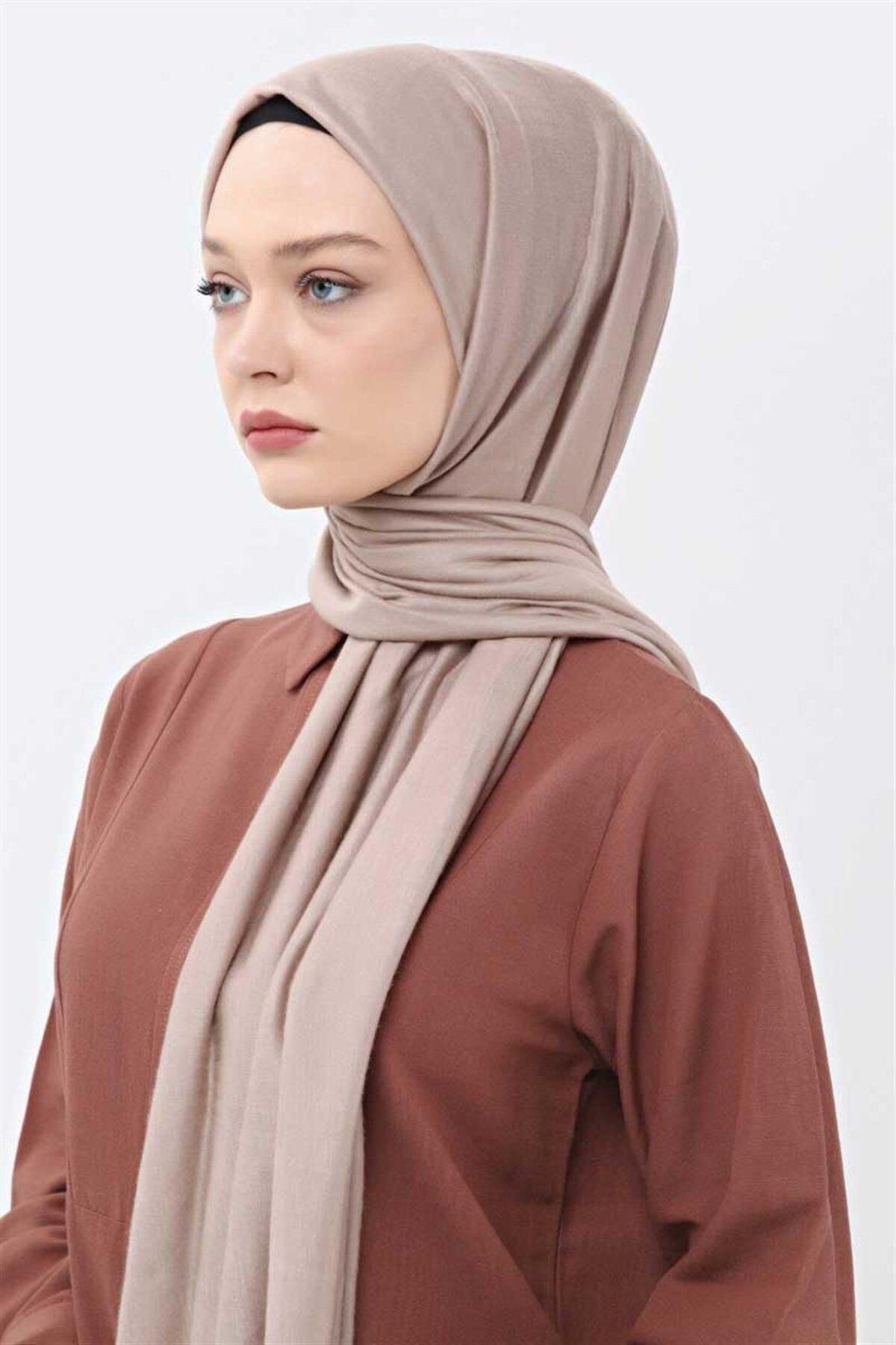 ALYOSHA FASHION Penye Şal Bej