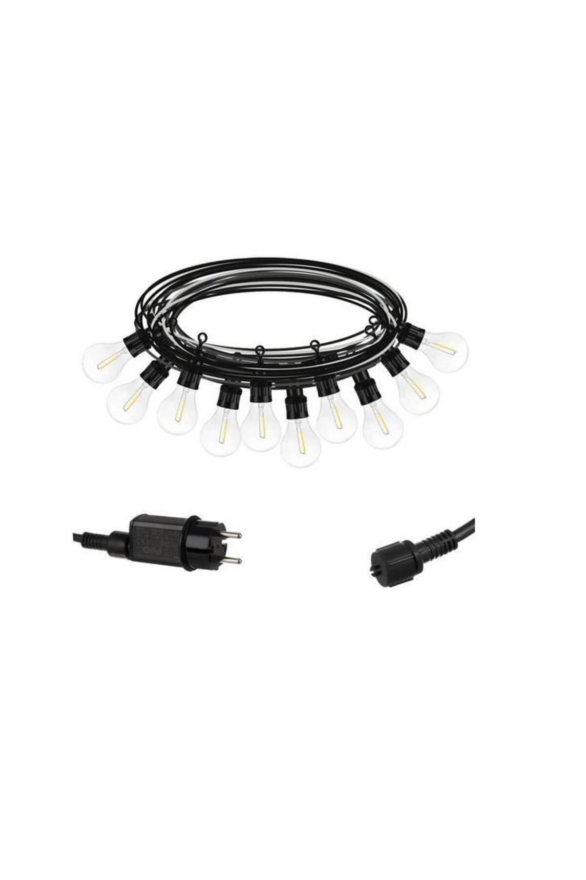 ISO TRADE-String light, LED, 220-240V, IP44, 6 cm, 4.65 m 1