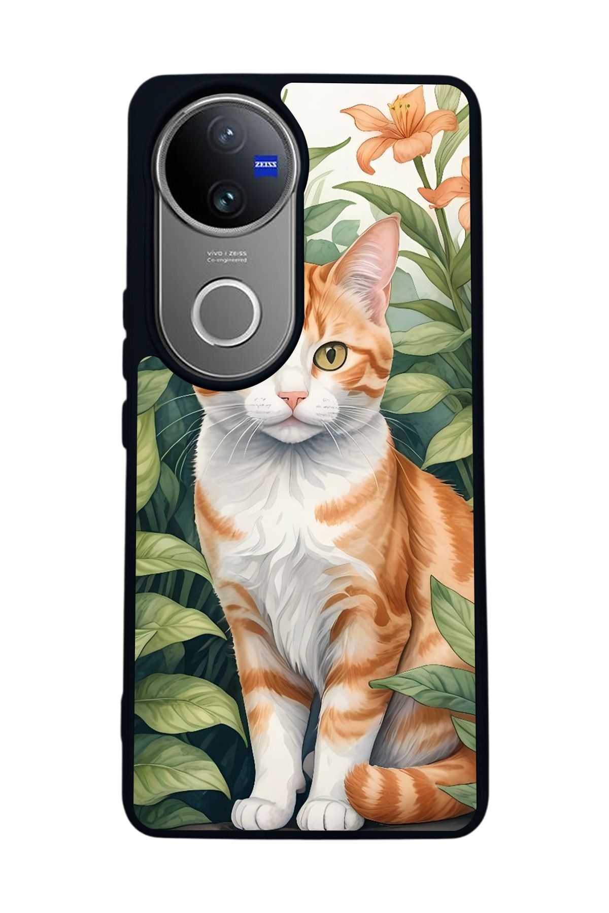 BGAKSESUAR Vivo V50 5G Uyumlu Mat Siyah Kılıf – Yumuşak Silikon, Koruyucu, Şok Emici Kapak