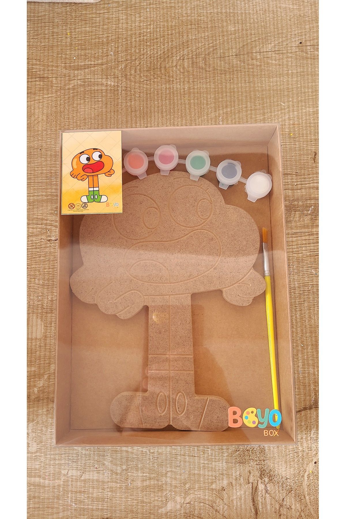 Boyobox Darwin ahşap boyama kiti