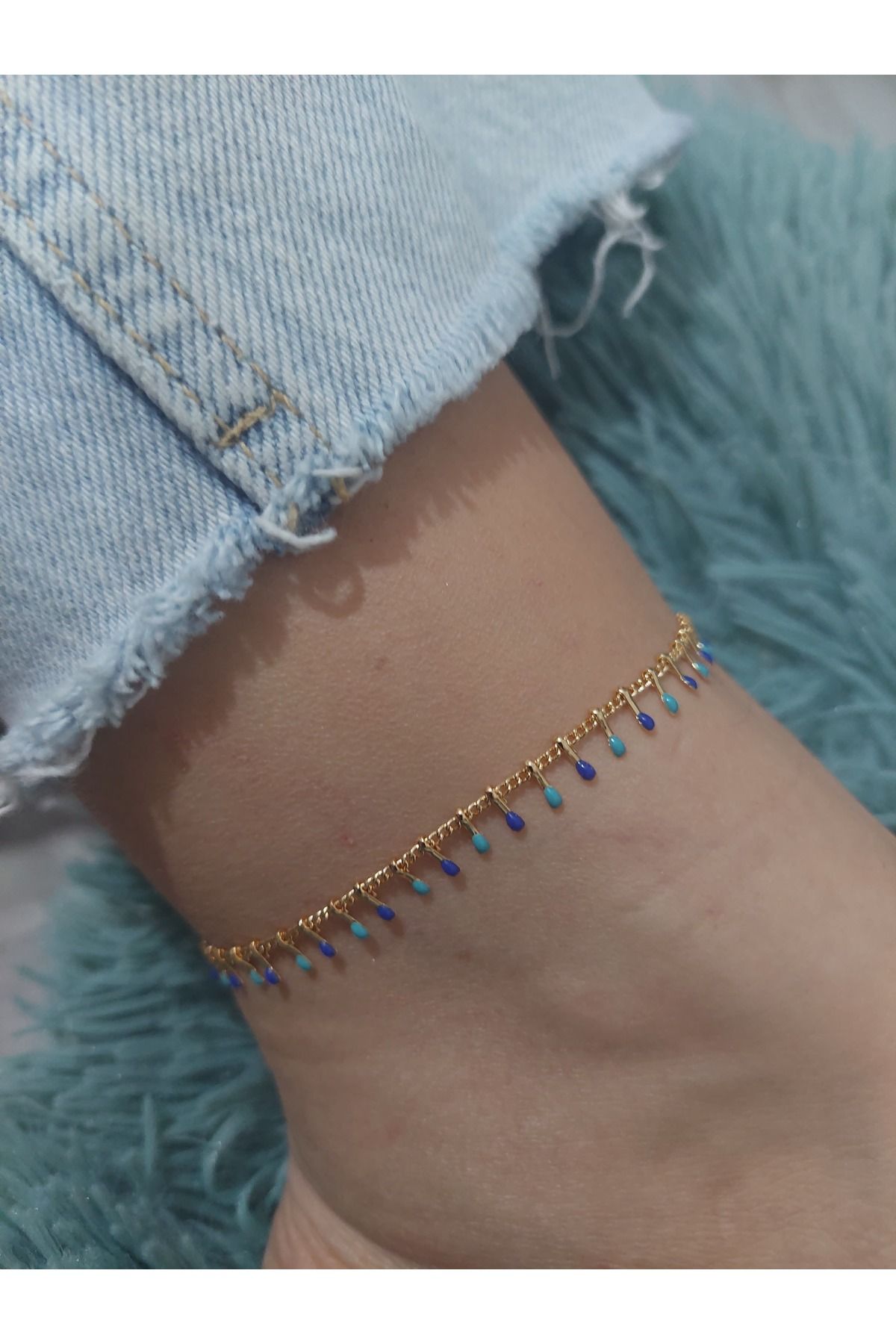 LUCKY ACCESSORIES Vip Seri Xuping Kararmaz Sallantılı Halhal