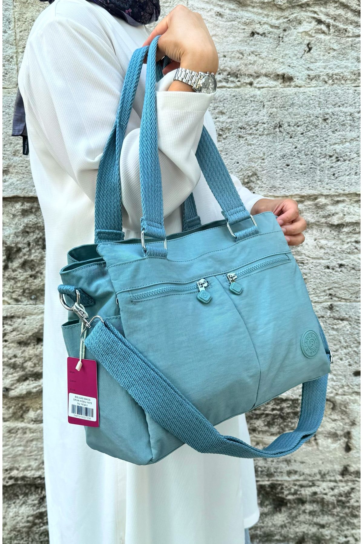 BOLSAS Kadın Çok Bölmeli Omuz Ve Çapraz Çantası A Kalite ULTRA HAFİ İTHAL OMUZ ÇANTASI
